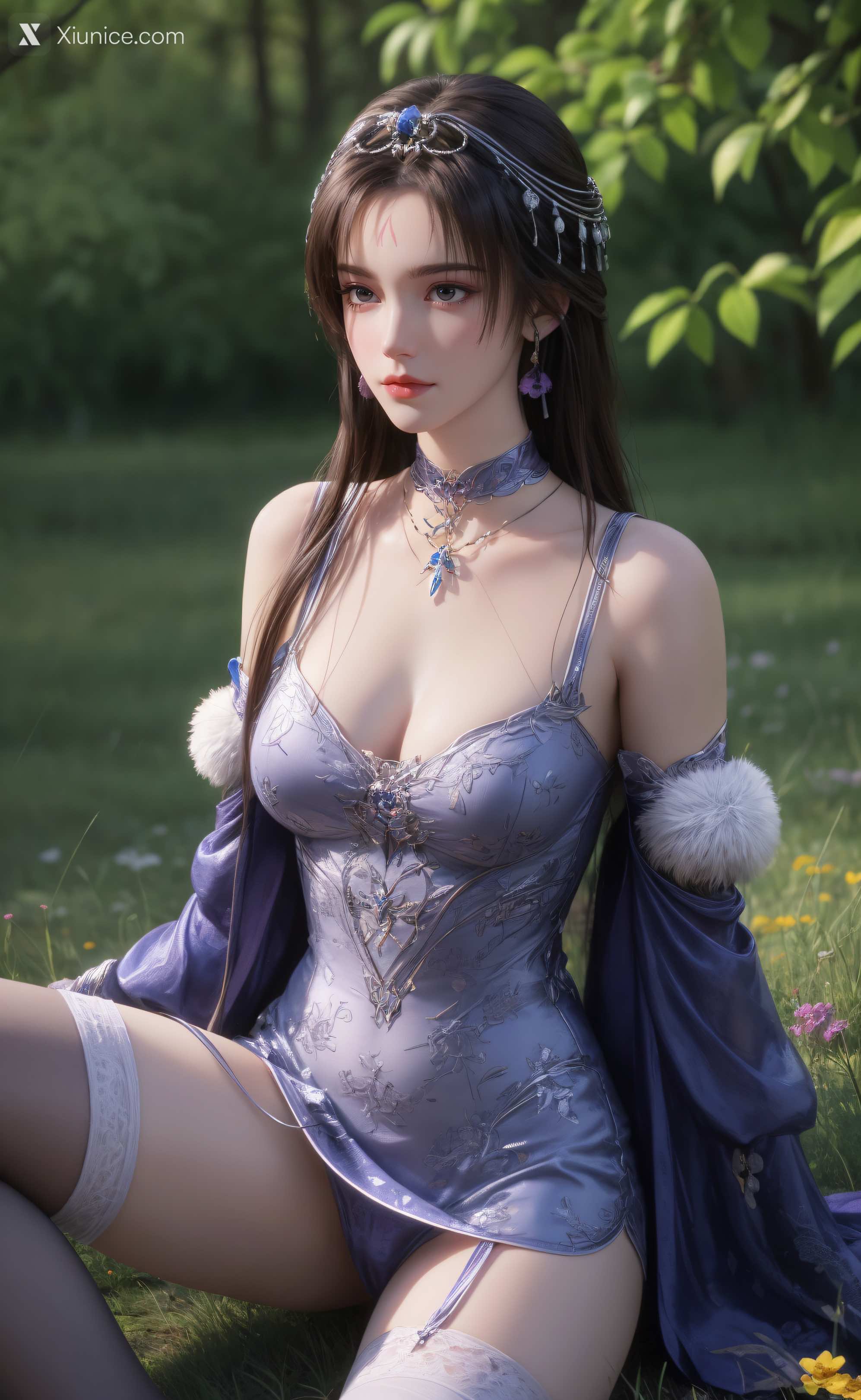 AI Girl – 暗河传 – 慕雪薇 慕雨墨 – 慕雨墨 户外写真 第21张