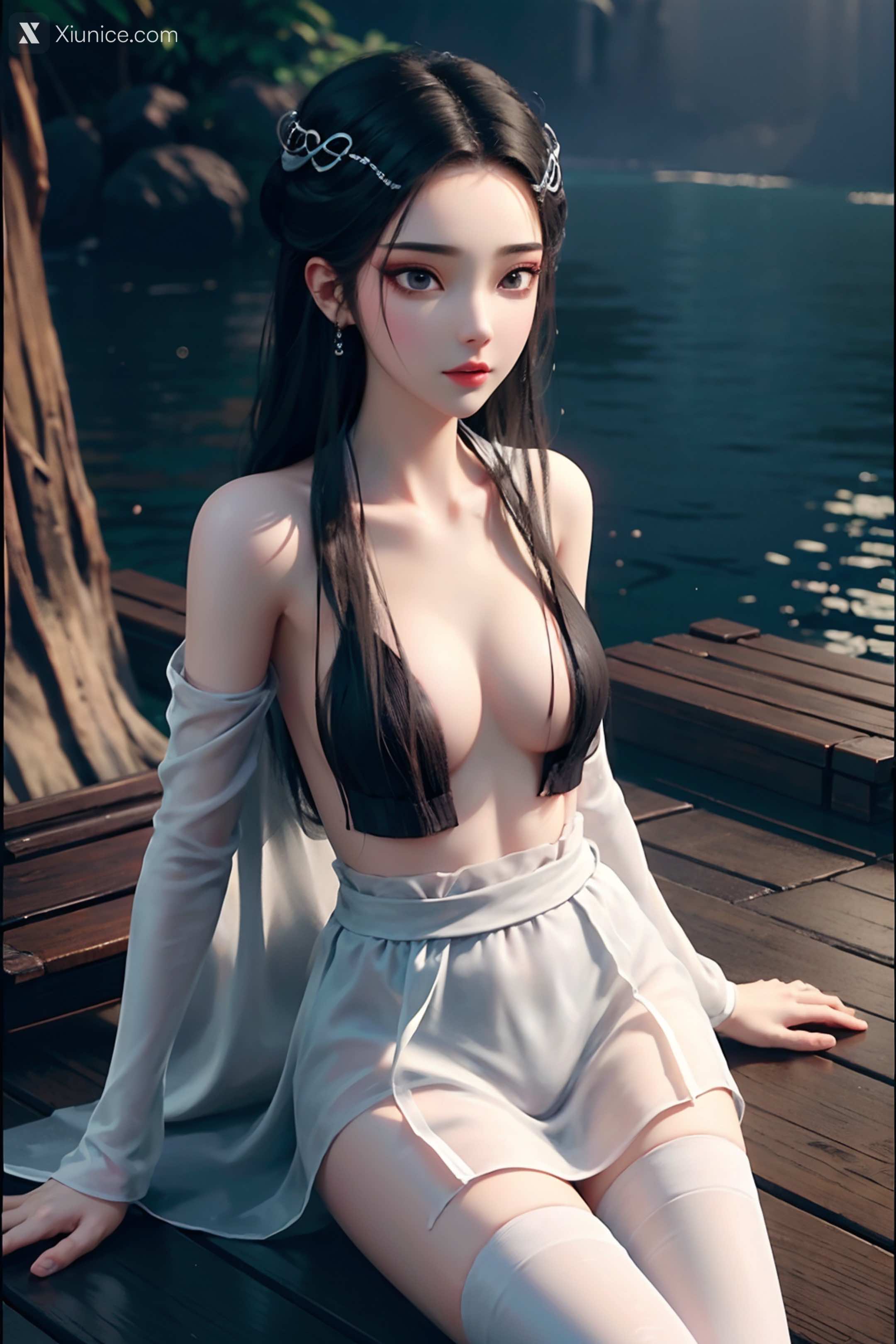 AI Girl – 白蛇缘起 – 小白 – 小白 薄纱 EP.2 第126张