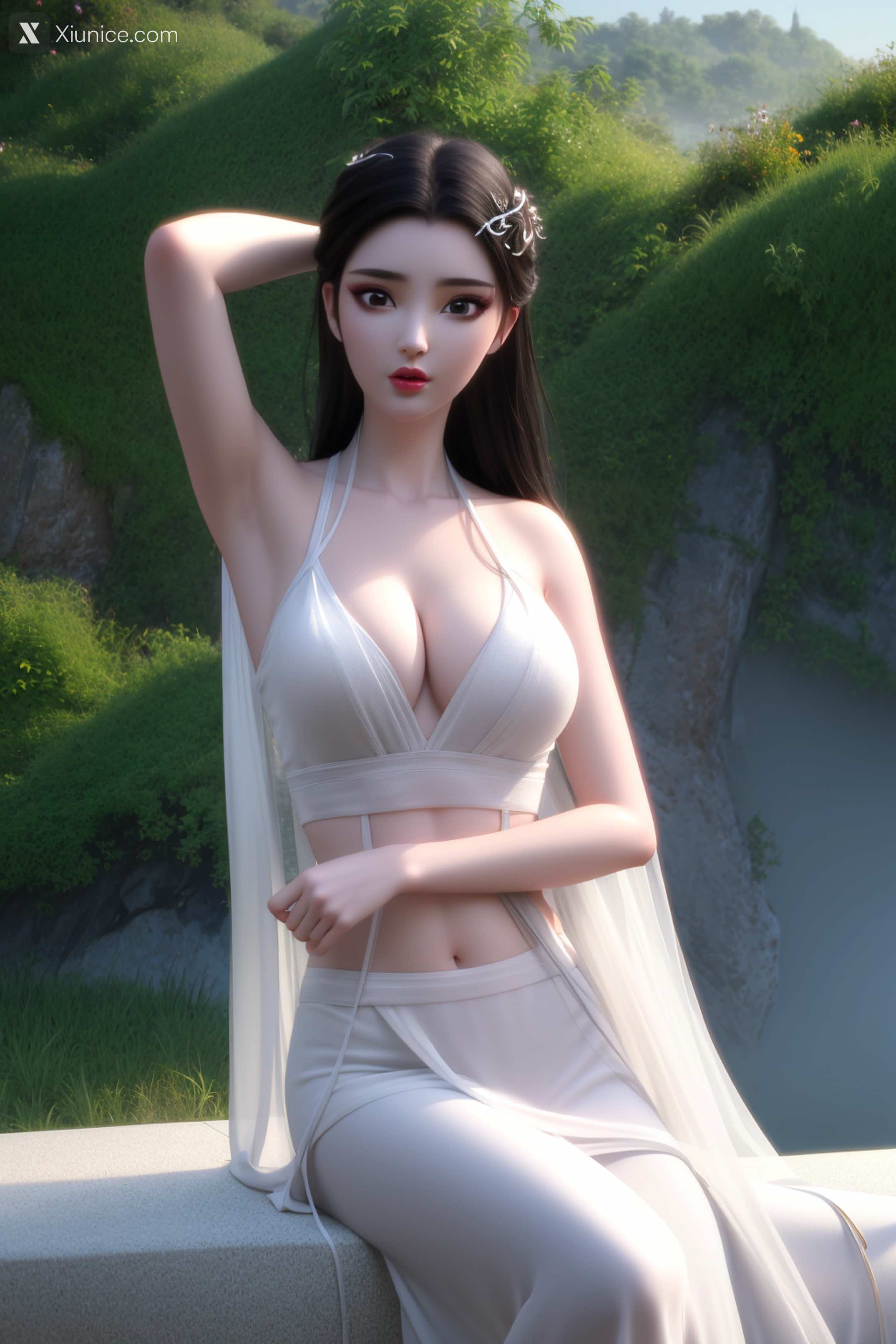 AI Girl – 白蛇缘起 – 小白 – 小白 薄纱 EP.1 第77张