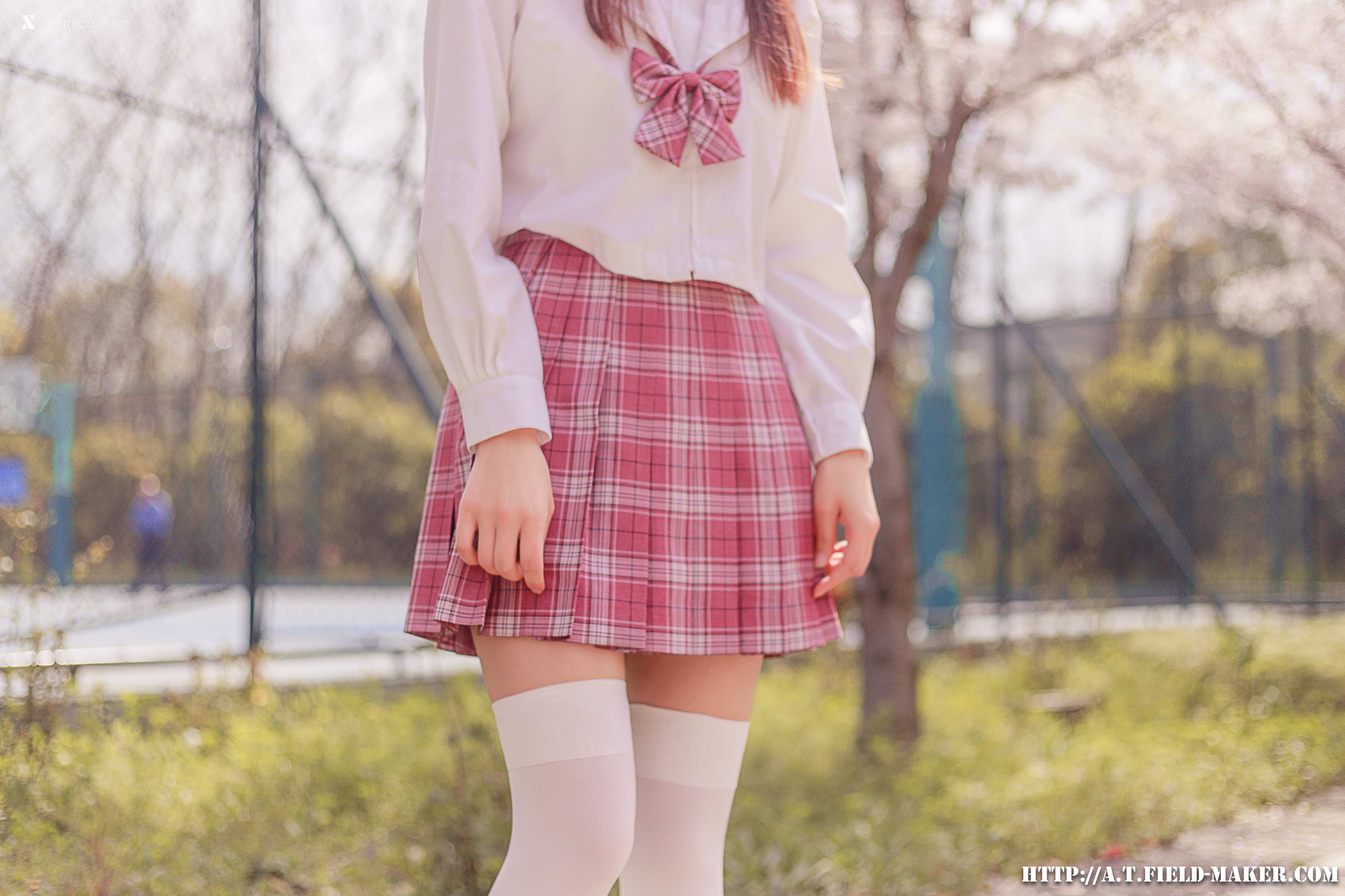 ATFM -Tsubaki Vol.01 – Pink Sailor & White knee 第25张
