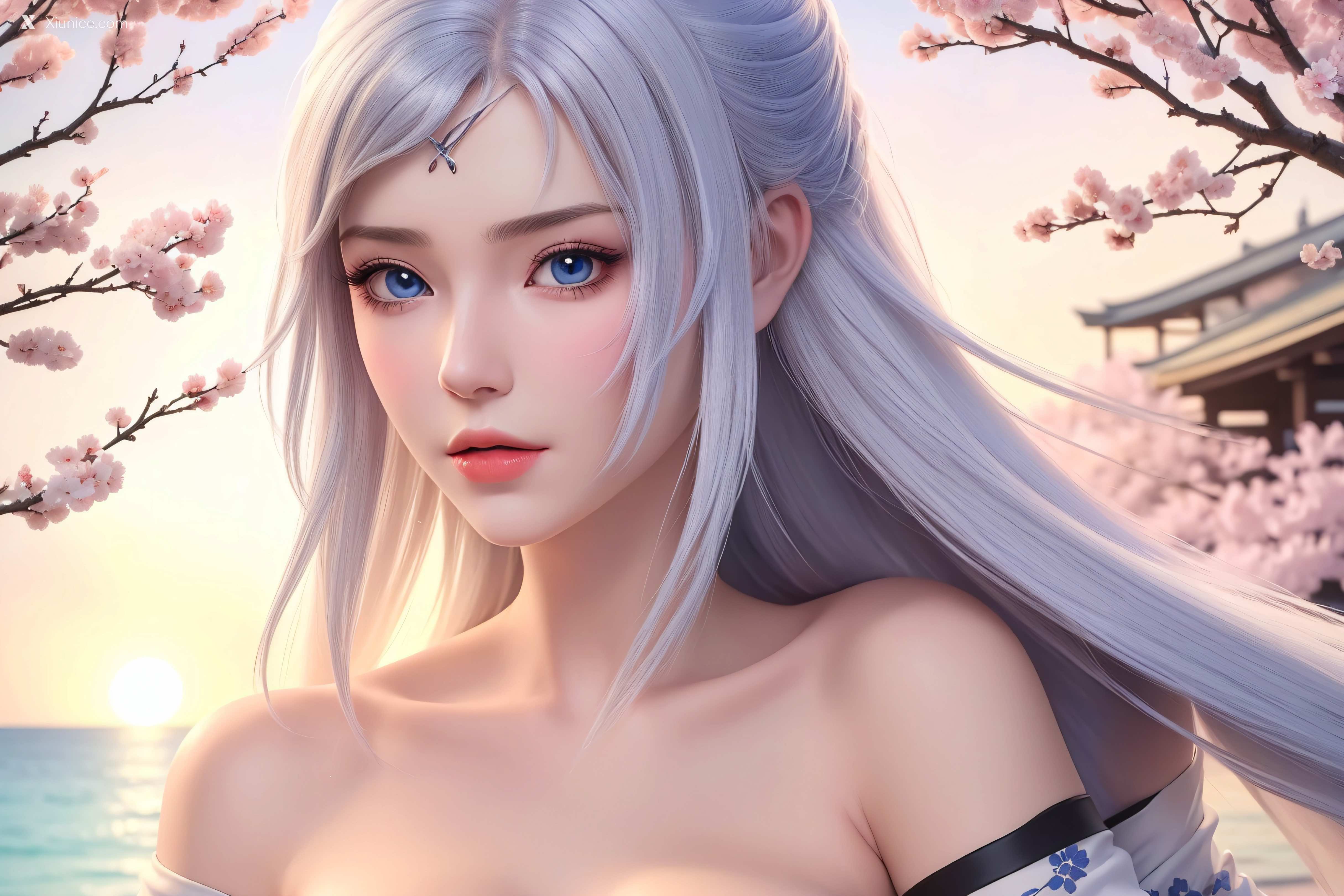 AI Girl – 大主宰 – 九幽雀 洛璃 – 洛璃 桃花源(横屏) 第23张