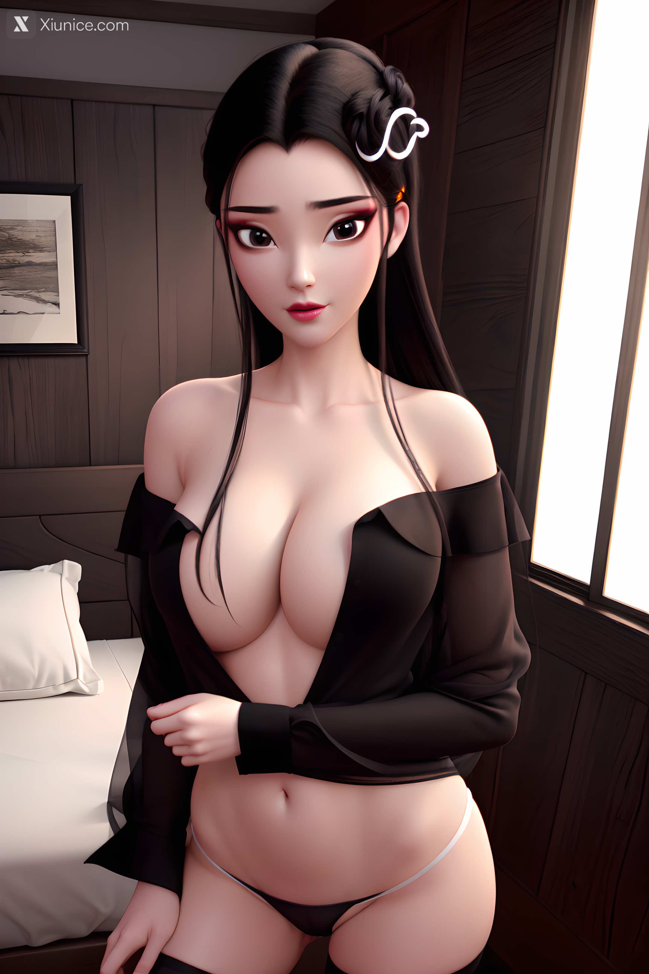 AI Girl – 白蛇缘起 – 小白 – 小白 睡衣 第13张