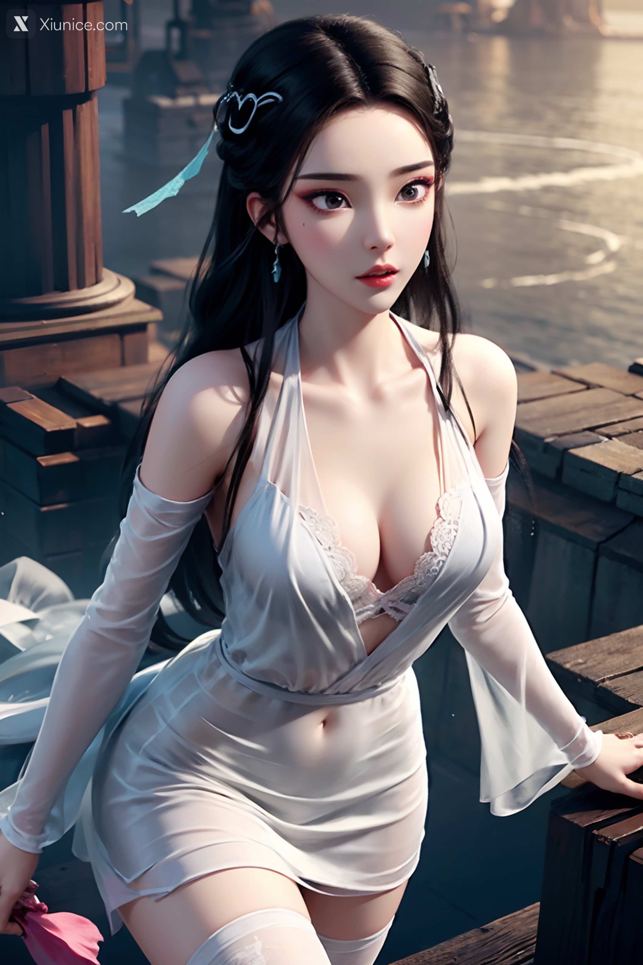 AI Girl – 白蛇缘起 – 小白 – 小白 薄纱 EP.2 第94张