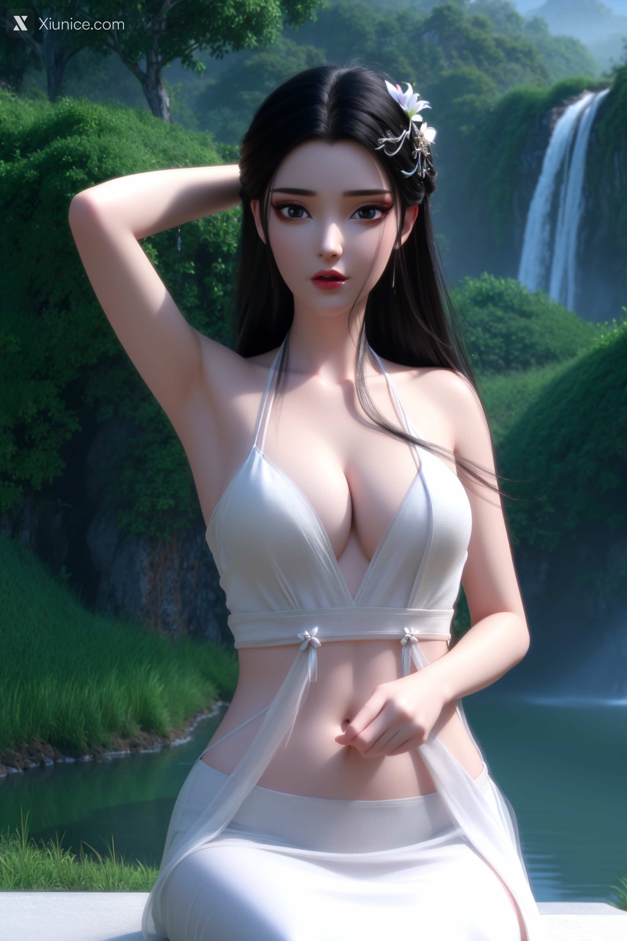 AI Girl – 白蛇缘起 – 小白 – 小白 薄纱 EP.1 第79张