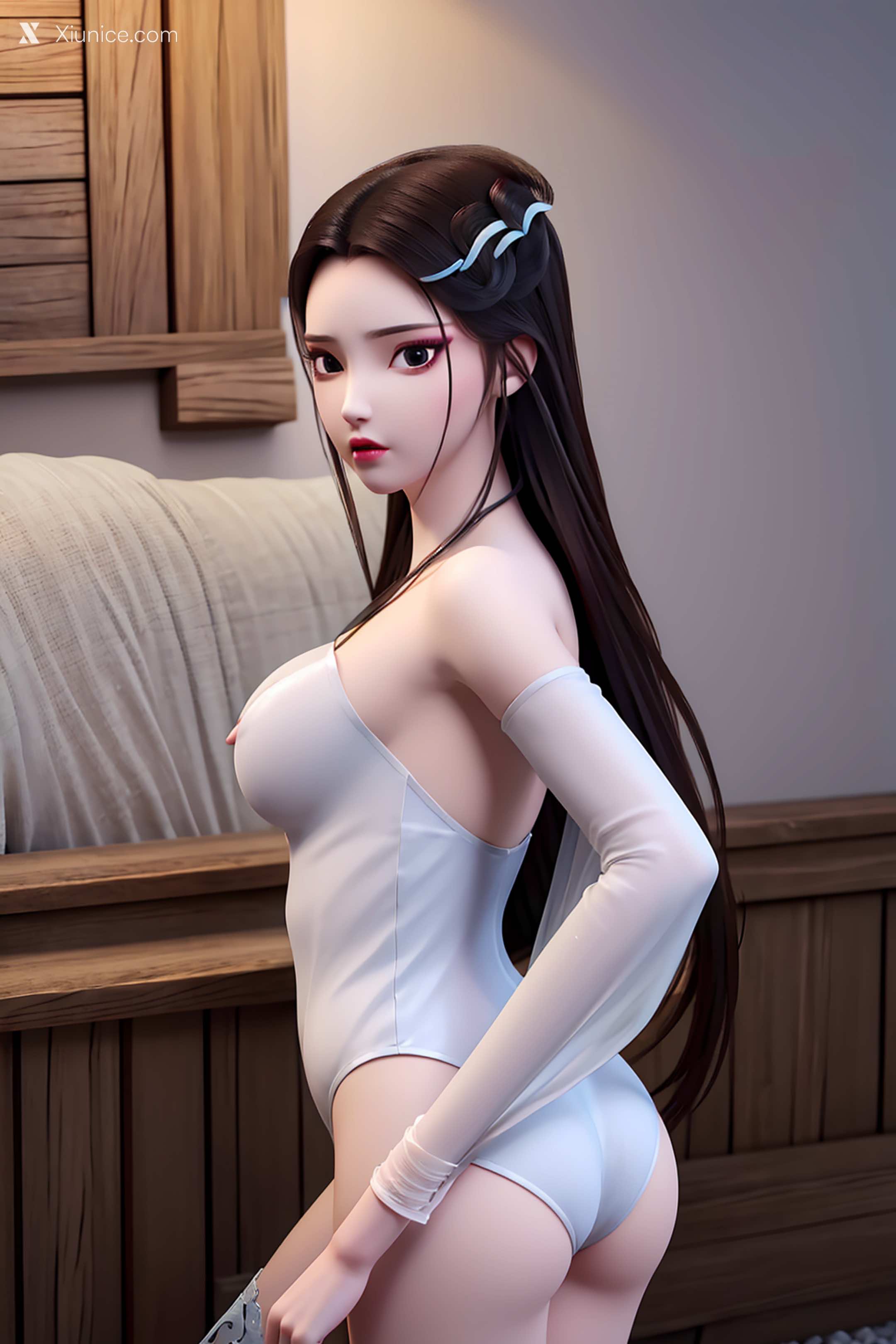 AI Girl – 白蛇缘起 – 小白 – 小白 白衣 第31张