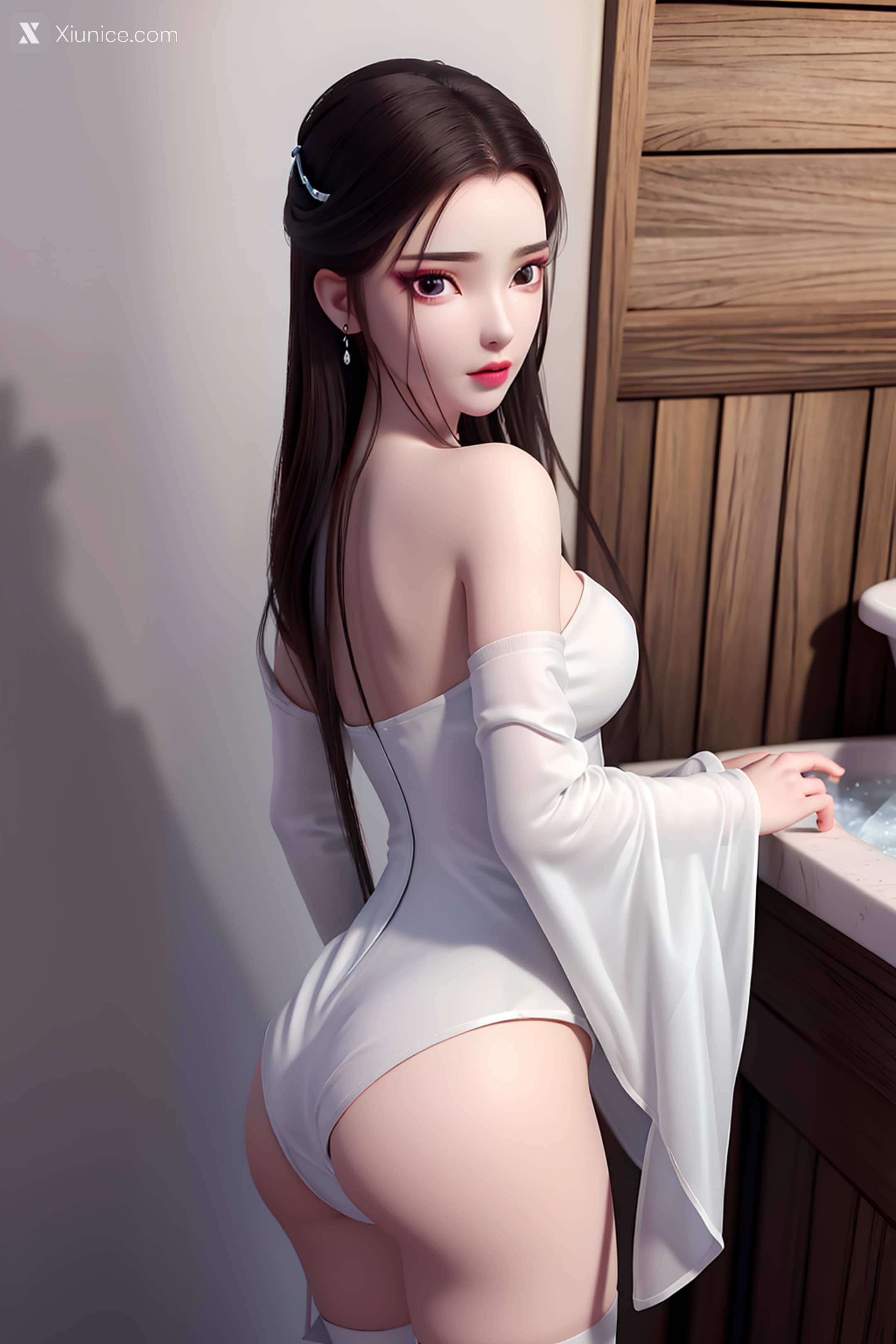 AI Girl – 白蛇缘起 – 小白 – 小白 白衣 第3张