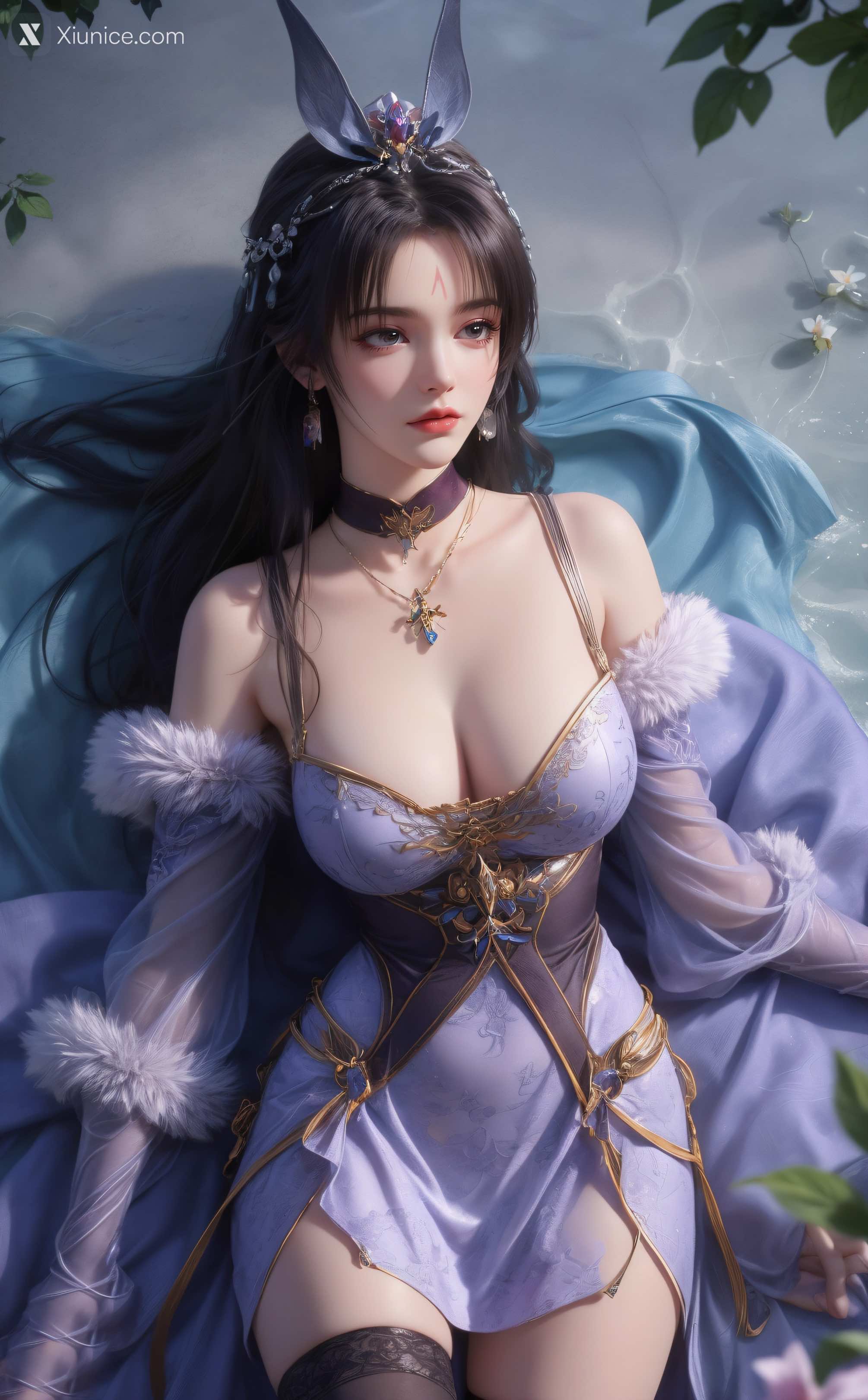 AI Girl – 暗河传 – 慕雪薇 慕雨墨 – 慕雨墨 户外写真 第5张