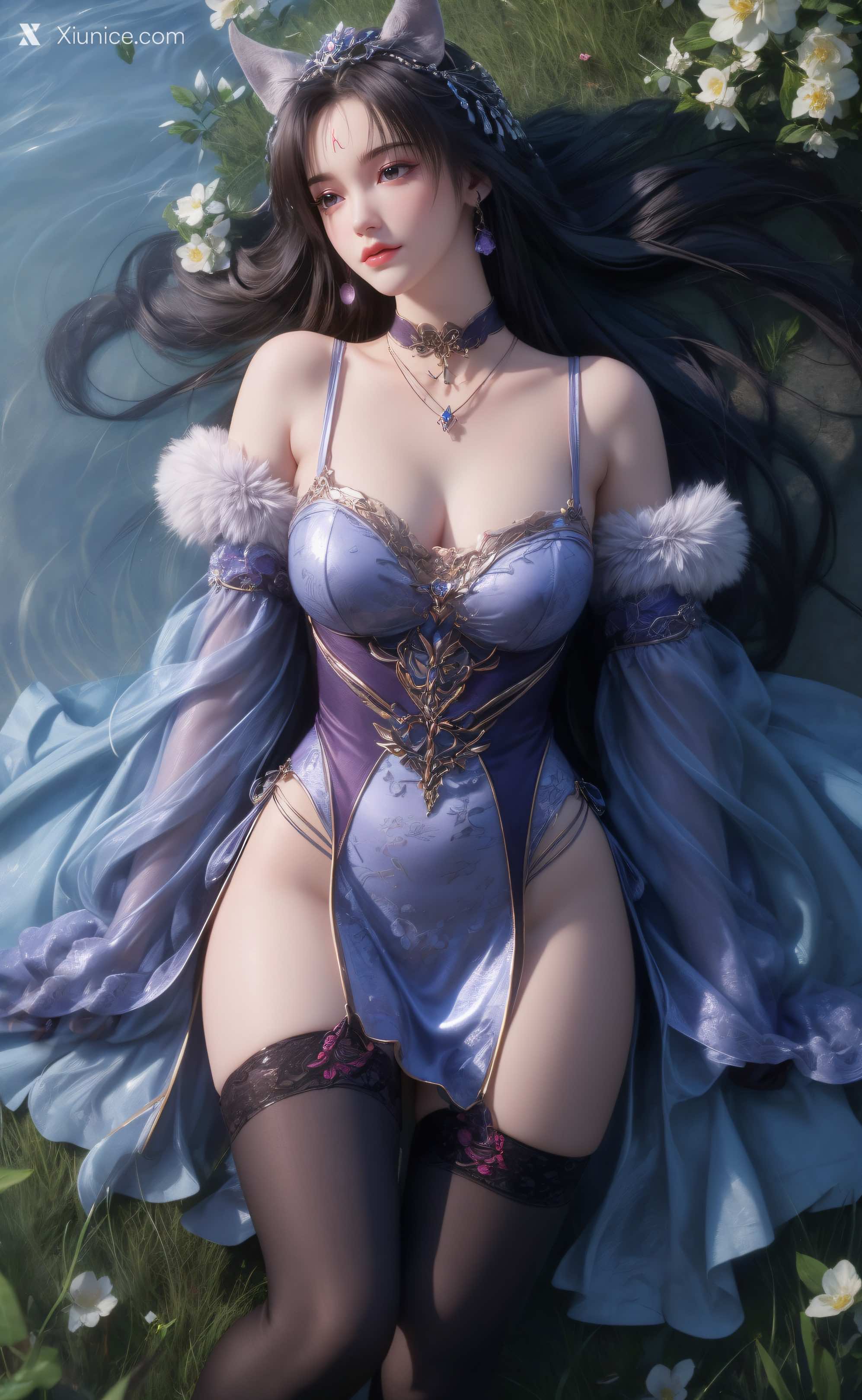 AI Girl – 暗河传 – 慕雪薇 慕雨墨 – 慕雨墨 户外写真 第3张