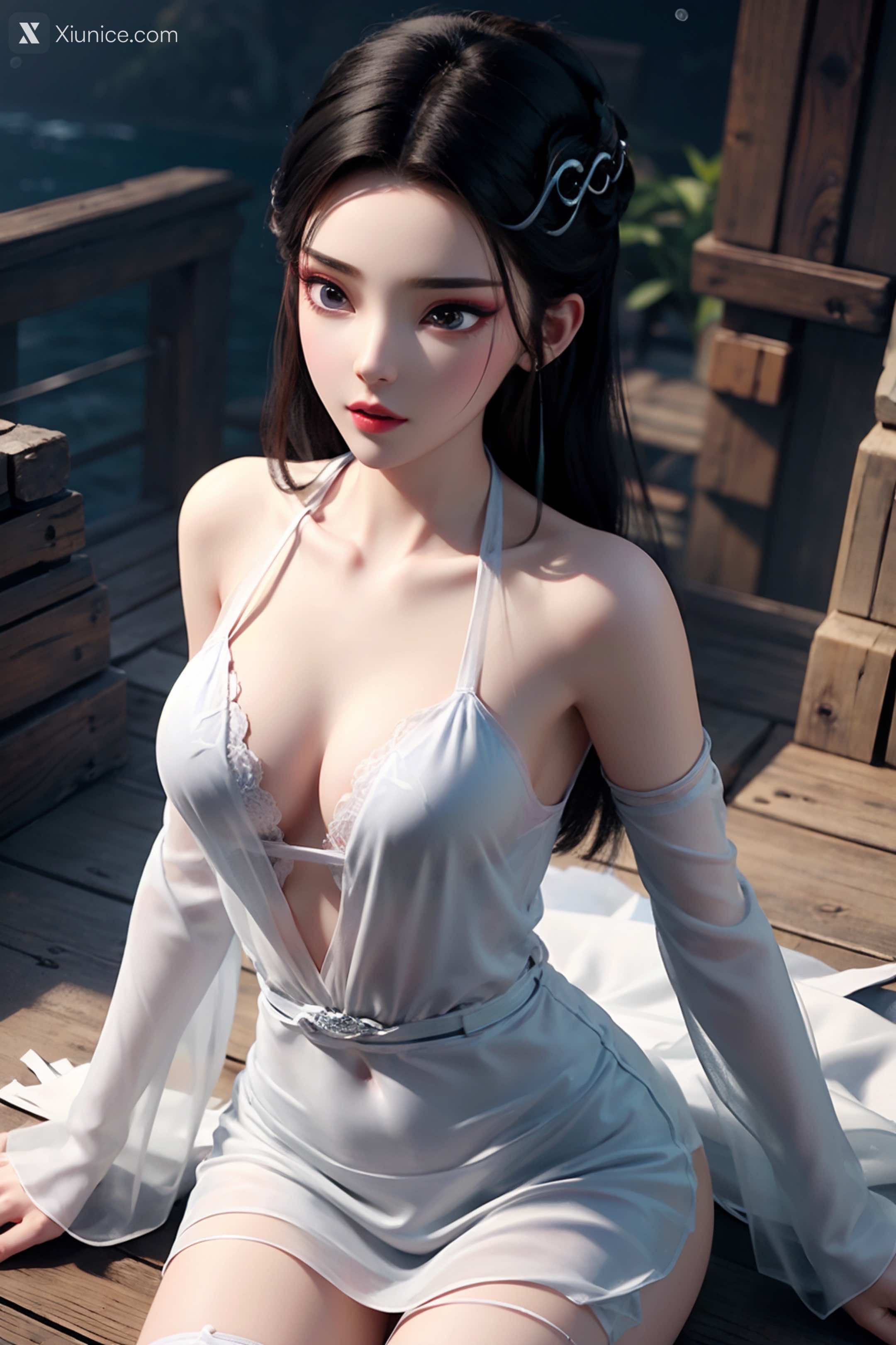 AI Girl – 白蛇缘起 – 小白 – 小白 薄纱 EP.2 第52张