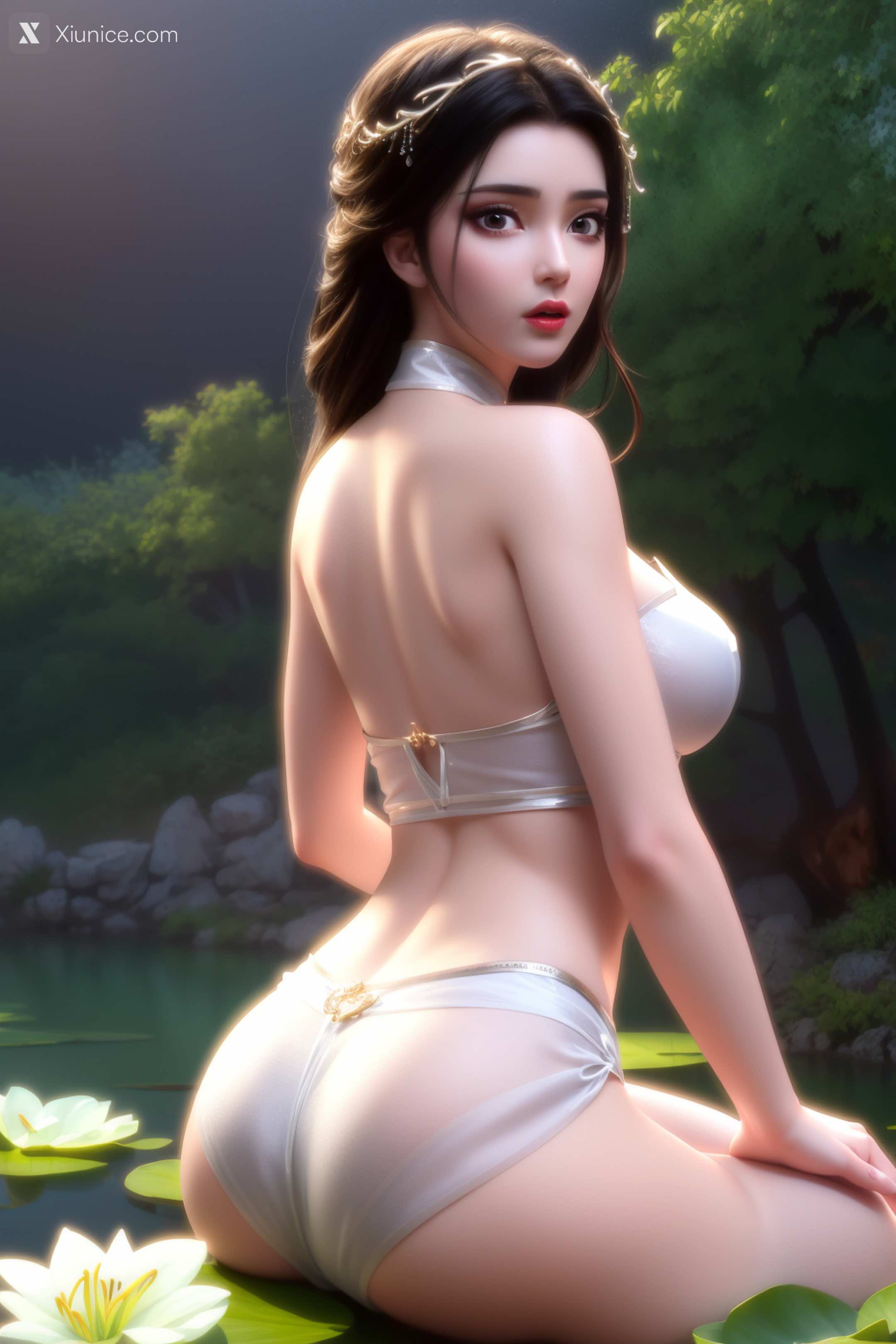 AI Girl – 白蛇缘起 – 小白 – 小白 薄纱 EP.1 第91张