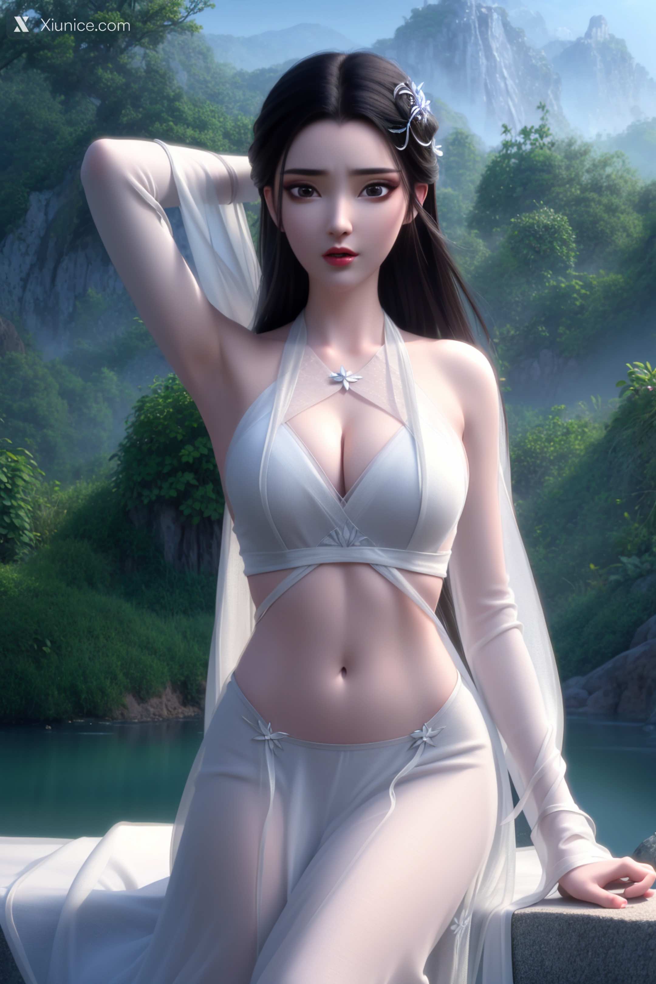 AI Girl – 白蛇缘起 – 小白 – 小白 薄纱 EP.1 第21张
