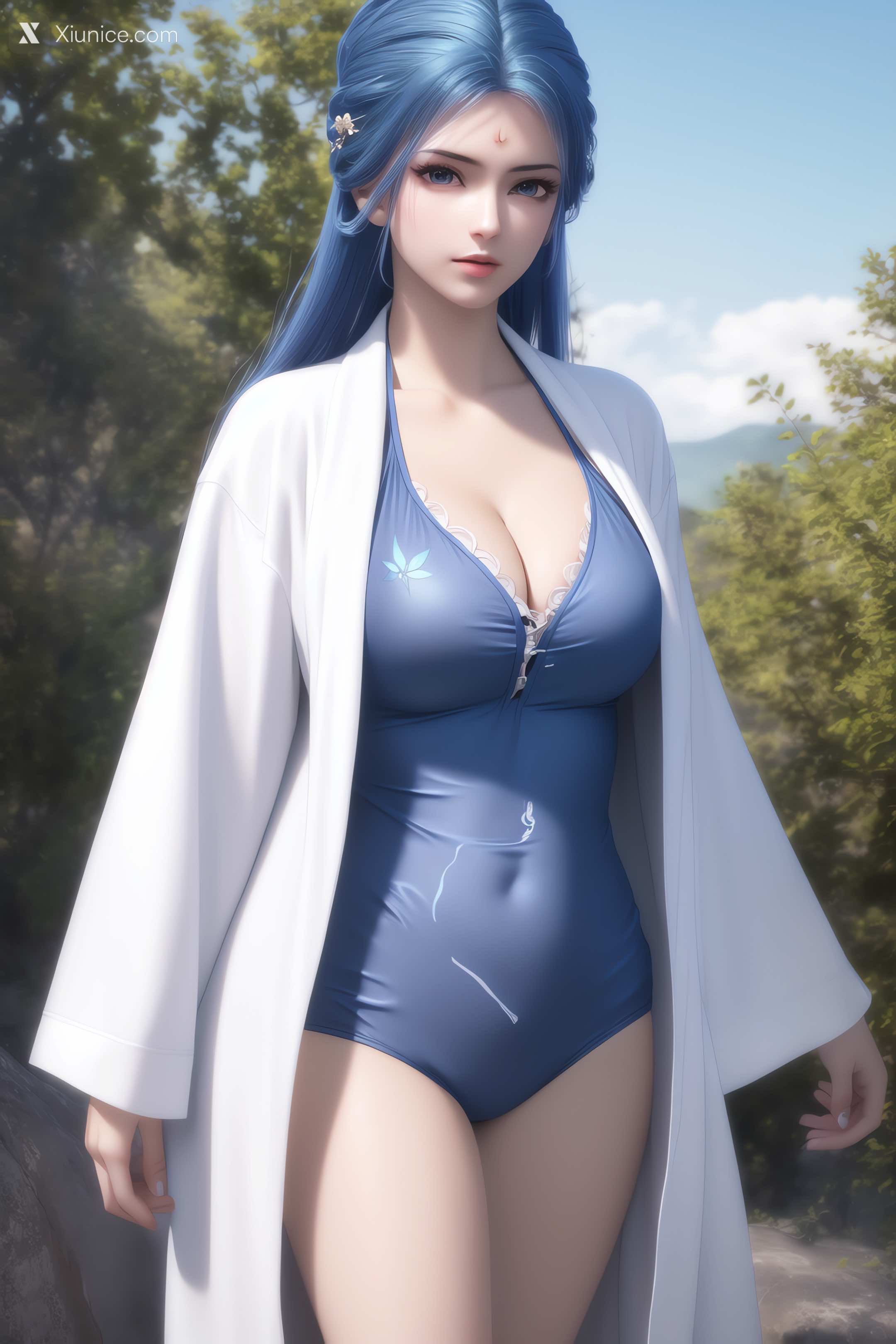 AI Girl – 我是大神仙 – 周紫雨 – 周紫雨2 比基尼 第1张