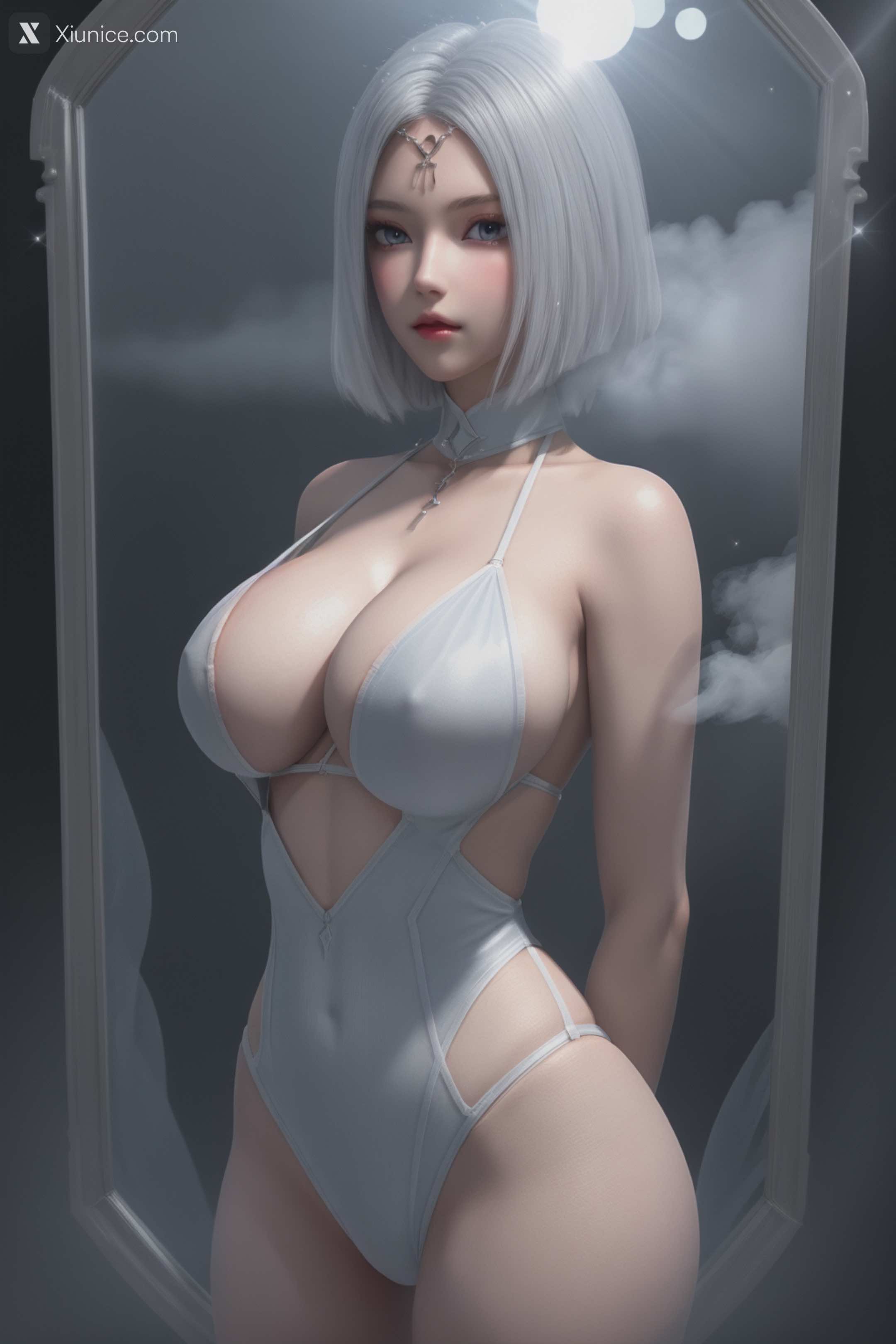 AI Girl – 堕玄师 – 白堇 非浅 沈燃 – 非浅 内衣写真 第43张