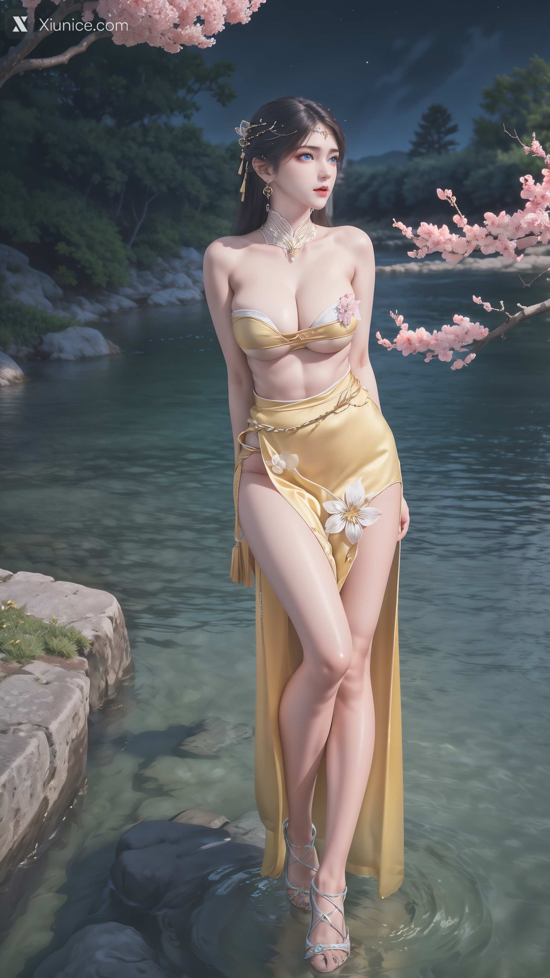AI Girl – 诛仙-金瓶儿 溪边写真 第60张