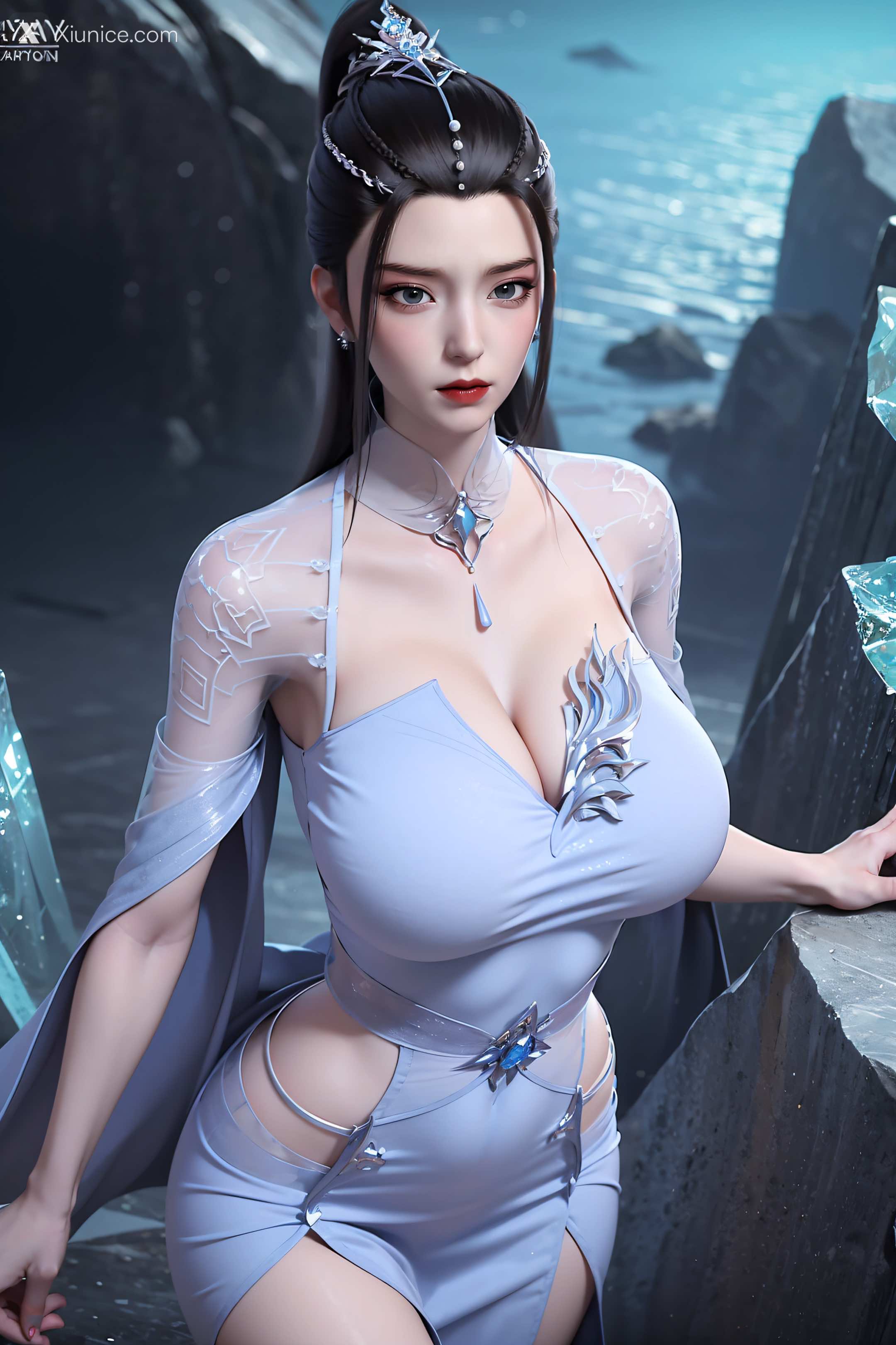 AI Girl – 逆天邪神 – 楚月婵 蓝雪若 茉莉 小姑妈 – 楚月婵 巨乳 第16张
