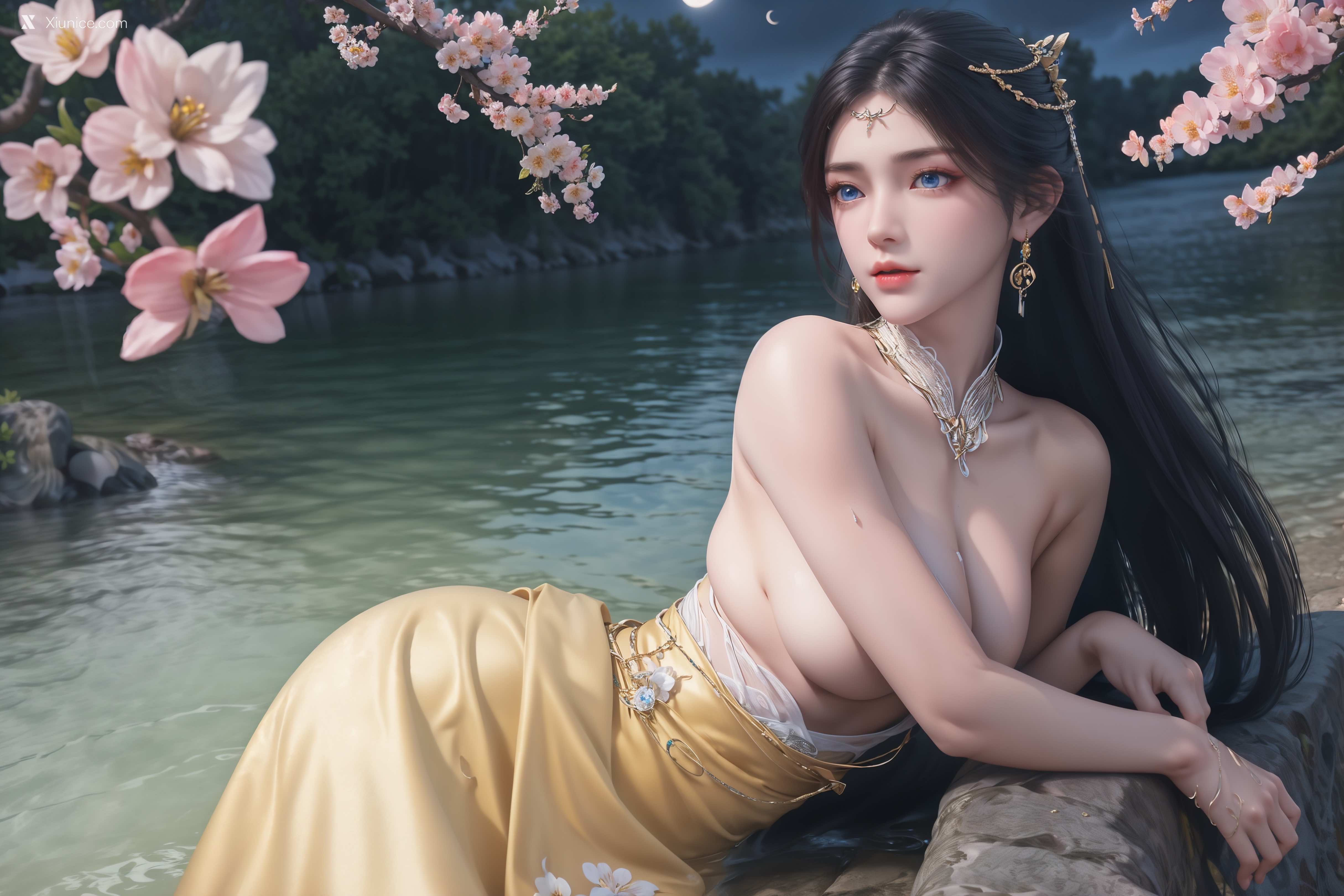 AI Girl – 诛仙-金瓶儿 溪边写真 第18张