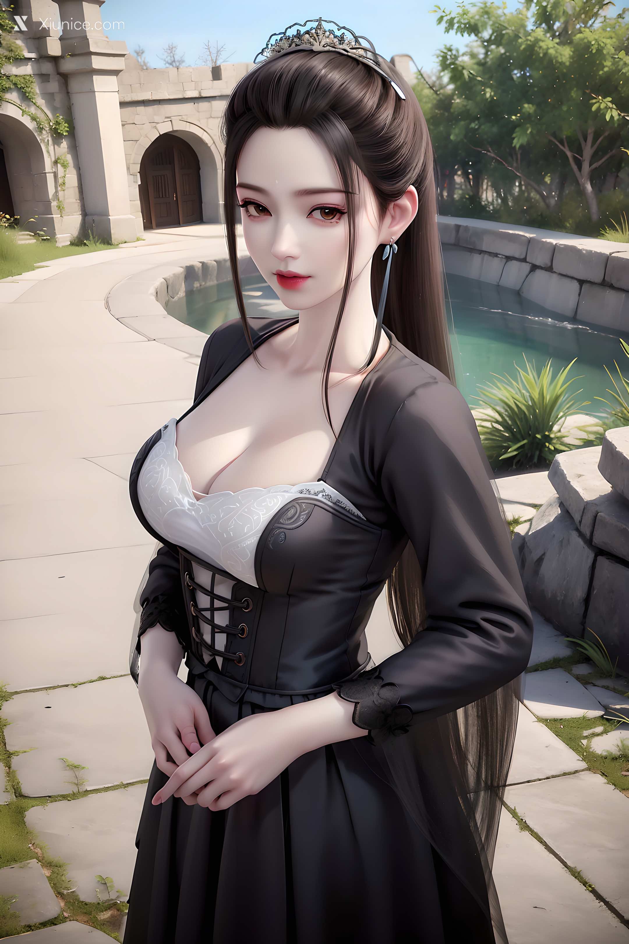 AI Girl – 妖神记 – 龙羽音 应月茹 – 应月茹3 户外 第17张