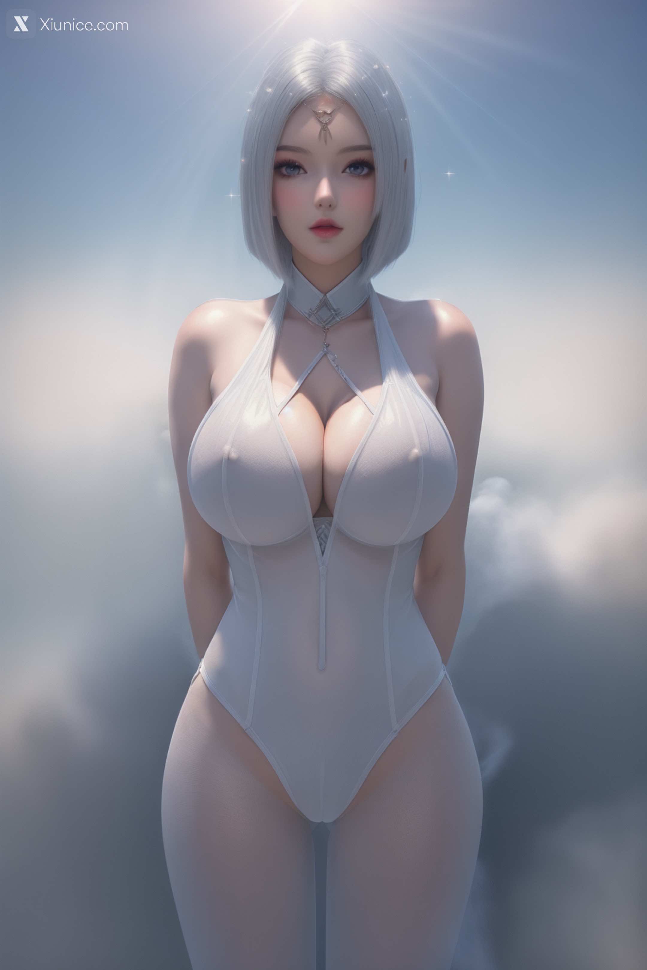AI Girl – 堕玄师 – 白堇 非浅 沈燃 – 非浅 内衣写真 第30张