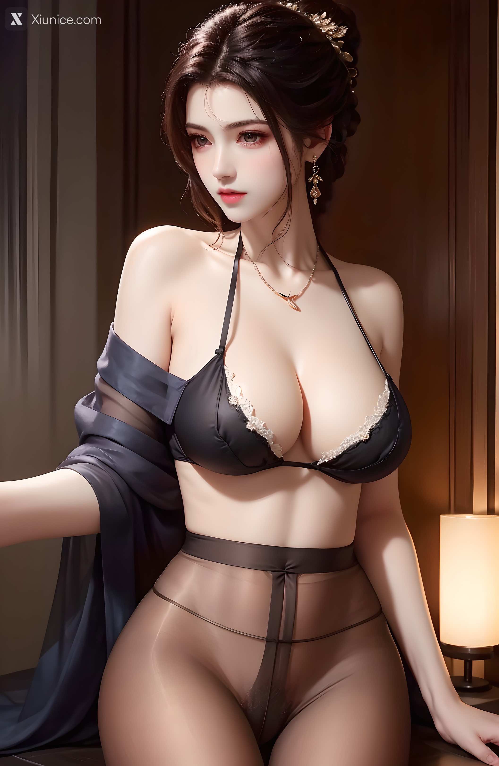 AI Girl – 绫清竹-拦腰细腻黑丝 第63张