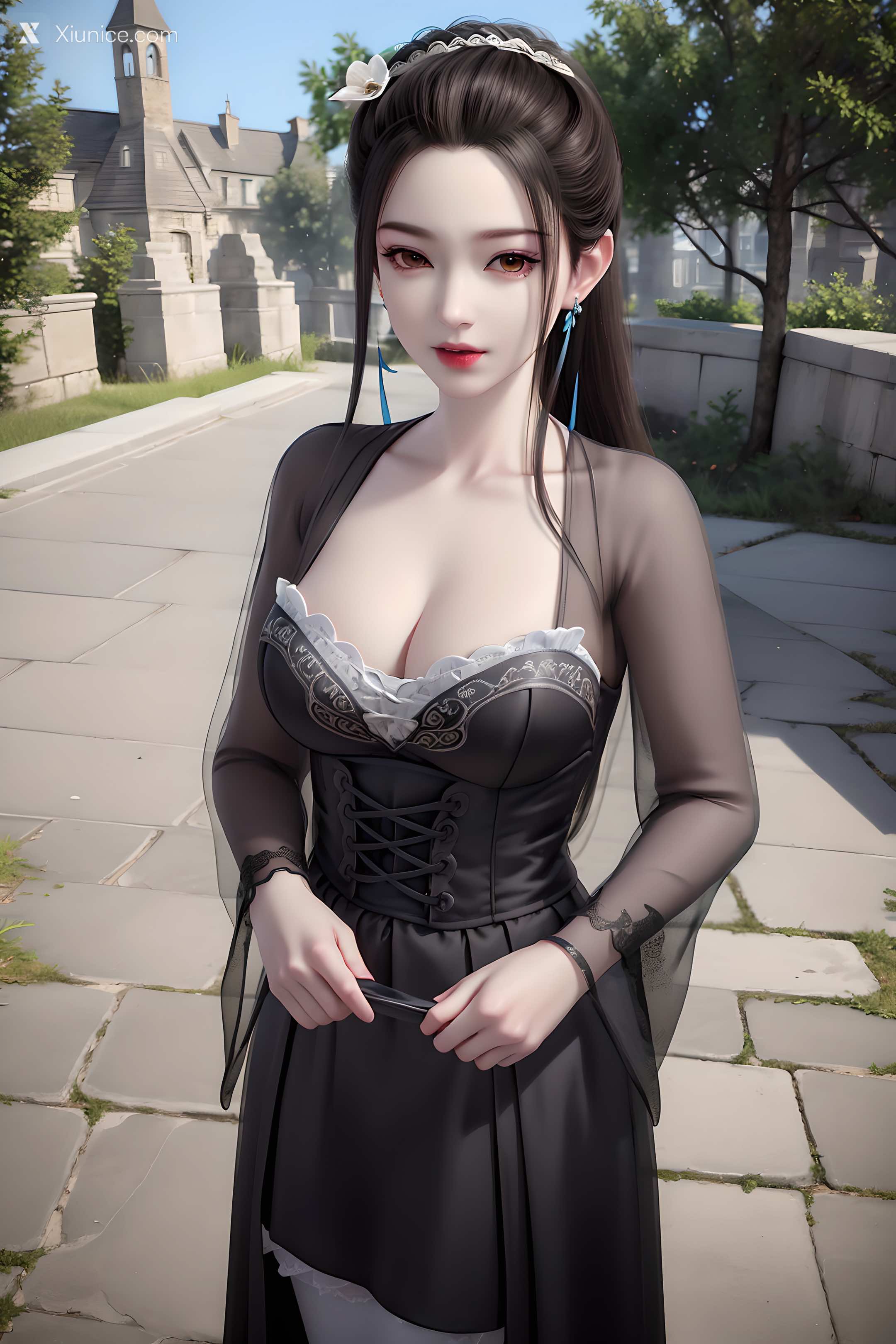 AI Girl – 妖神记 – 龙羽音 应月茹 – 应月茹3 户外 第27张