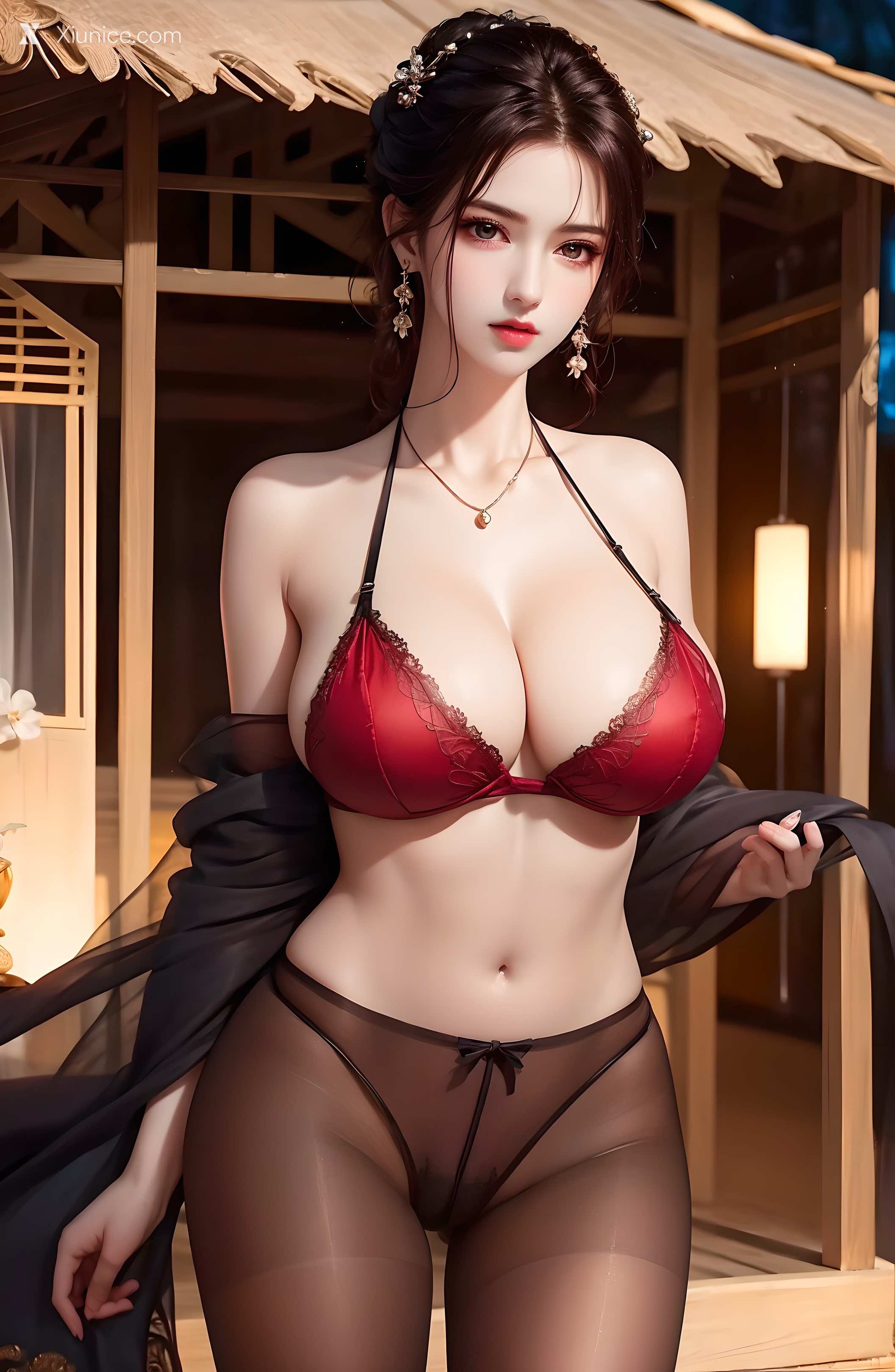 AI Girl – 绫清竹-拦腰细腻黑丝 第33张