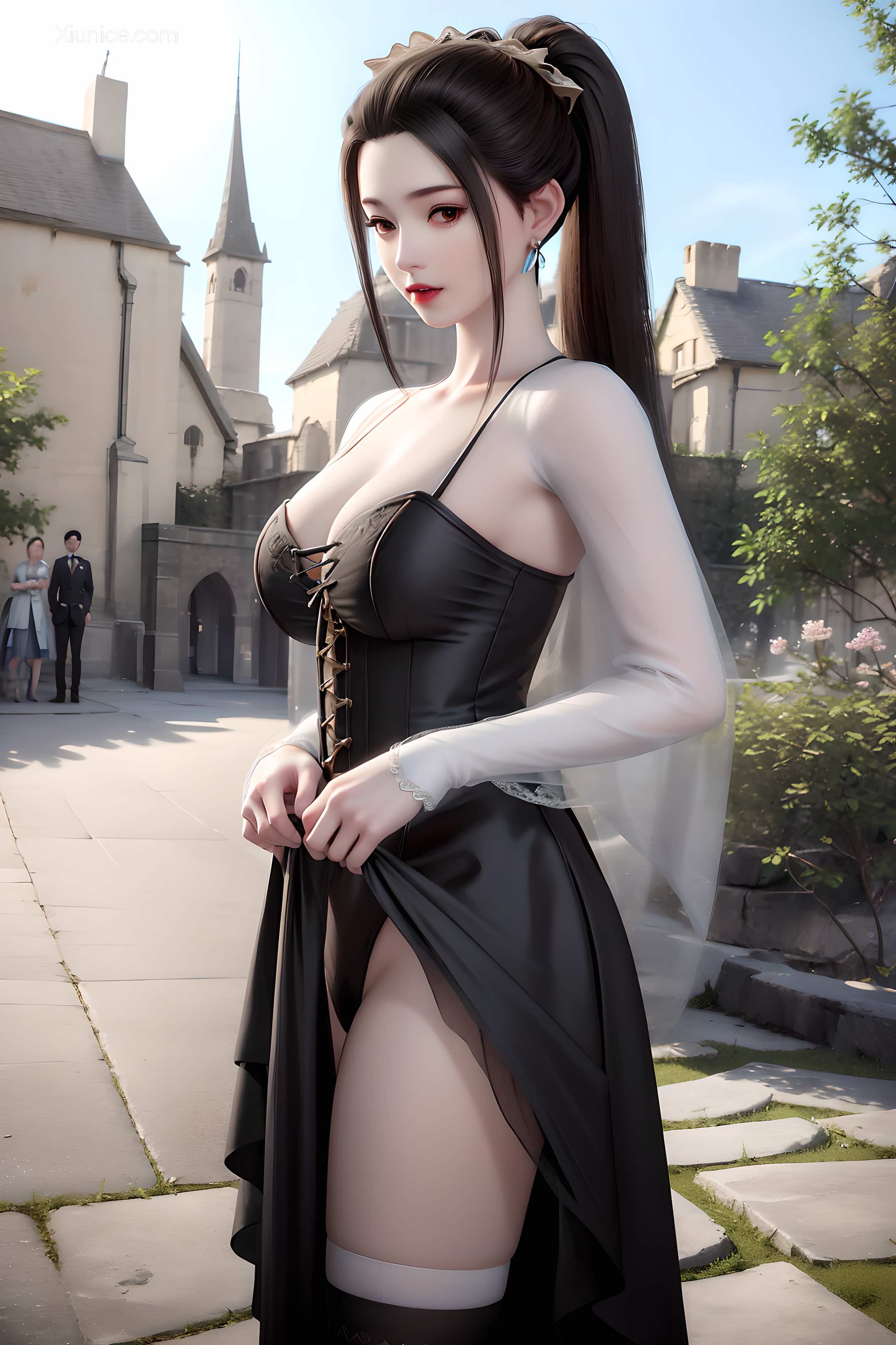 AI Girl – 妖神记 – 龙羽音 应月茹 – 应月茹3 户外 第26张