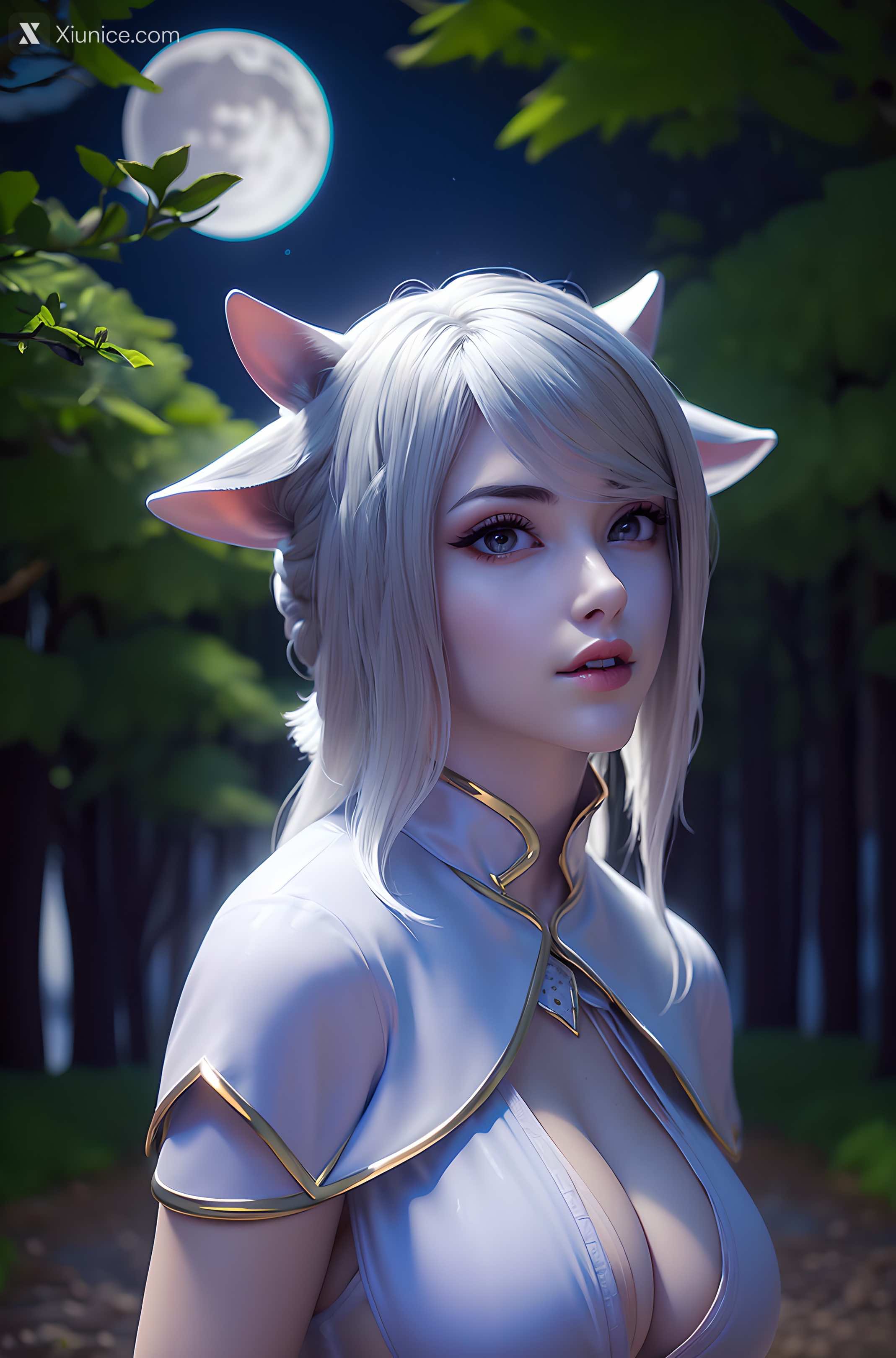 AI Girl – 镜双城 – 白璎 如意夫人 – 白璎 月下 第17张