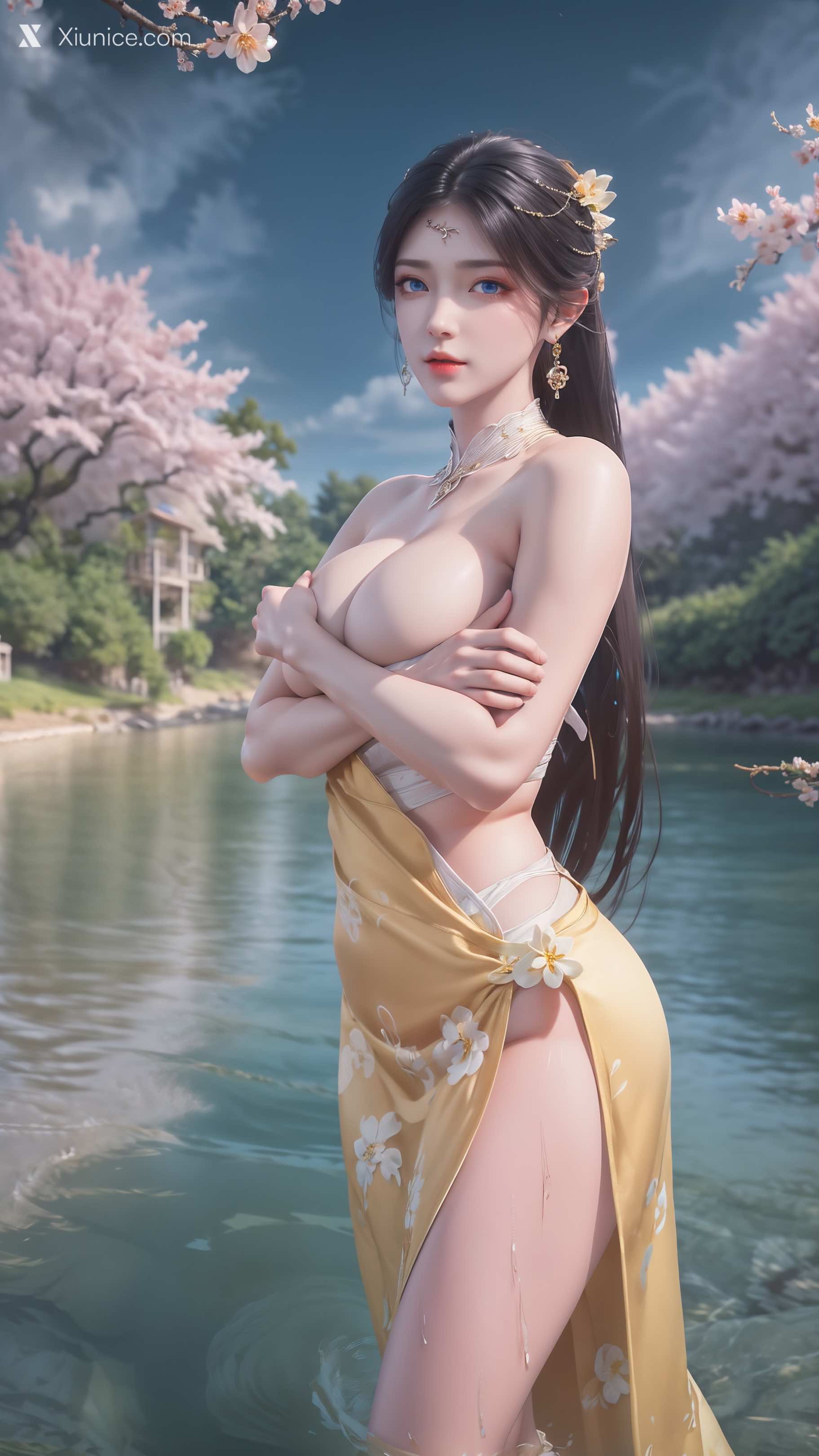 AI Girl – 诛仙-金瓶儿 溪边写真 第48张