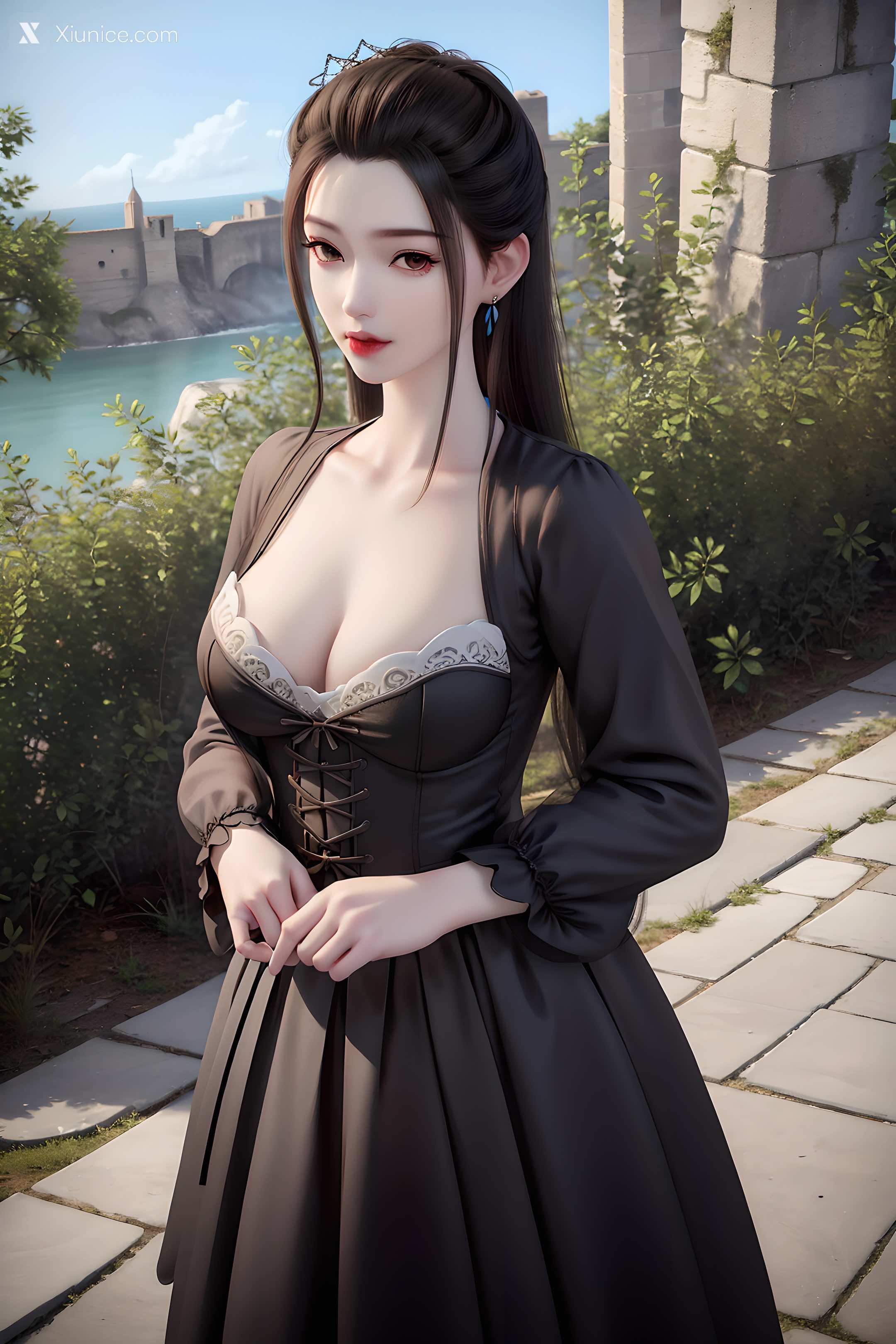 AI Girl – 妖神记 – 龙羽音 应月茹 – 应月茹3 户外 第28张