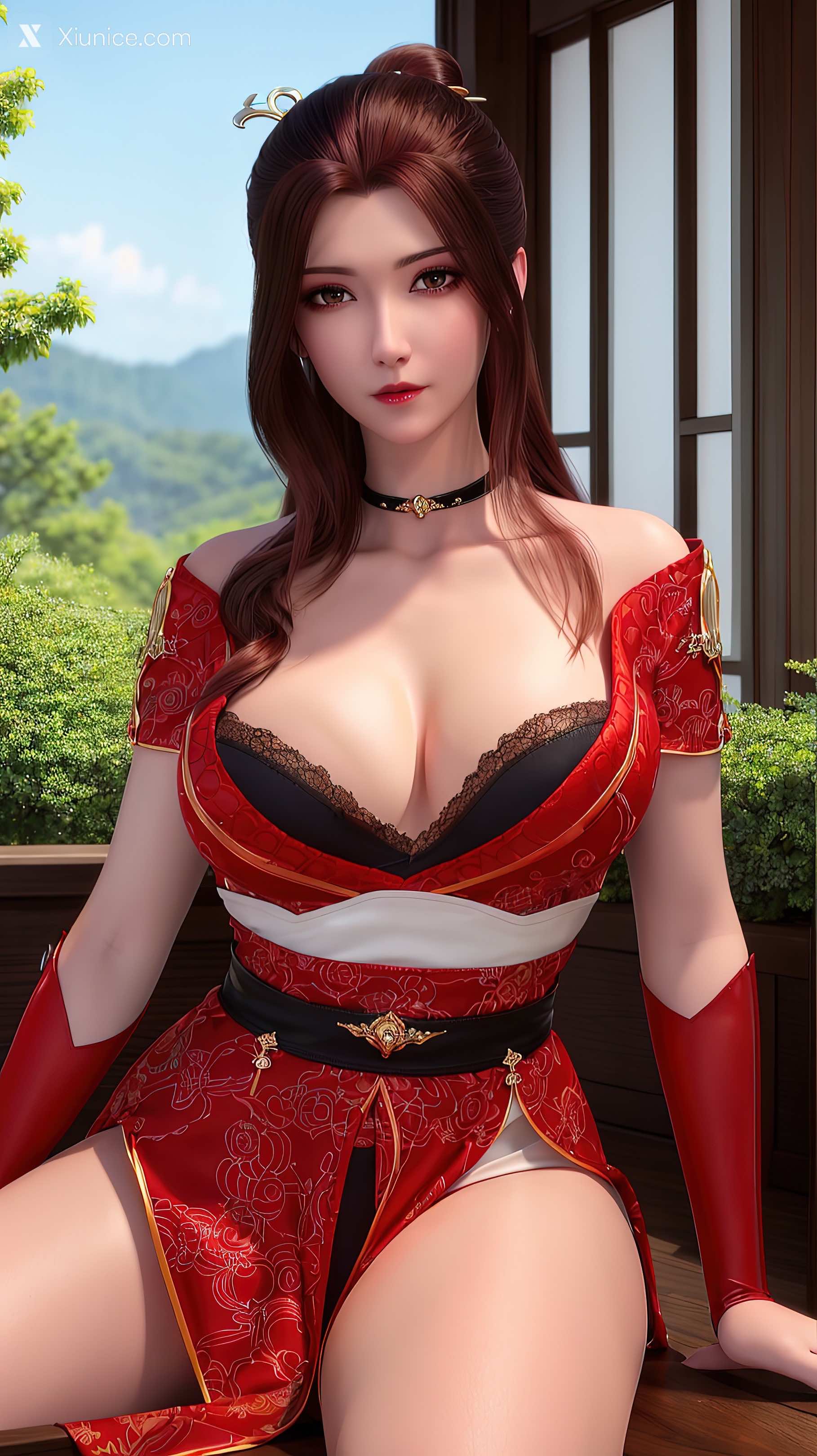 AI Girl – 堕玄师 – 白堇 非浅 沈燃 – 沈燃 户外红装 第20张