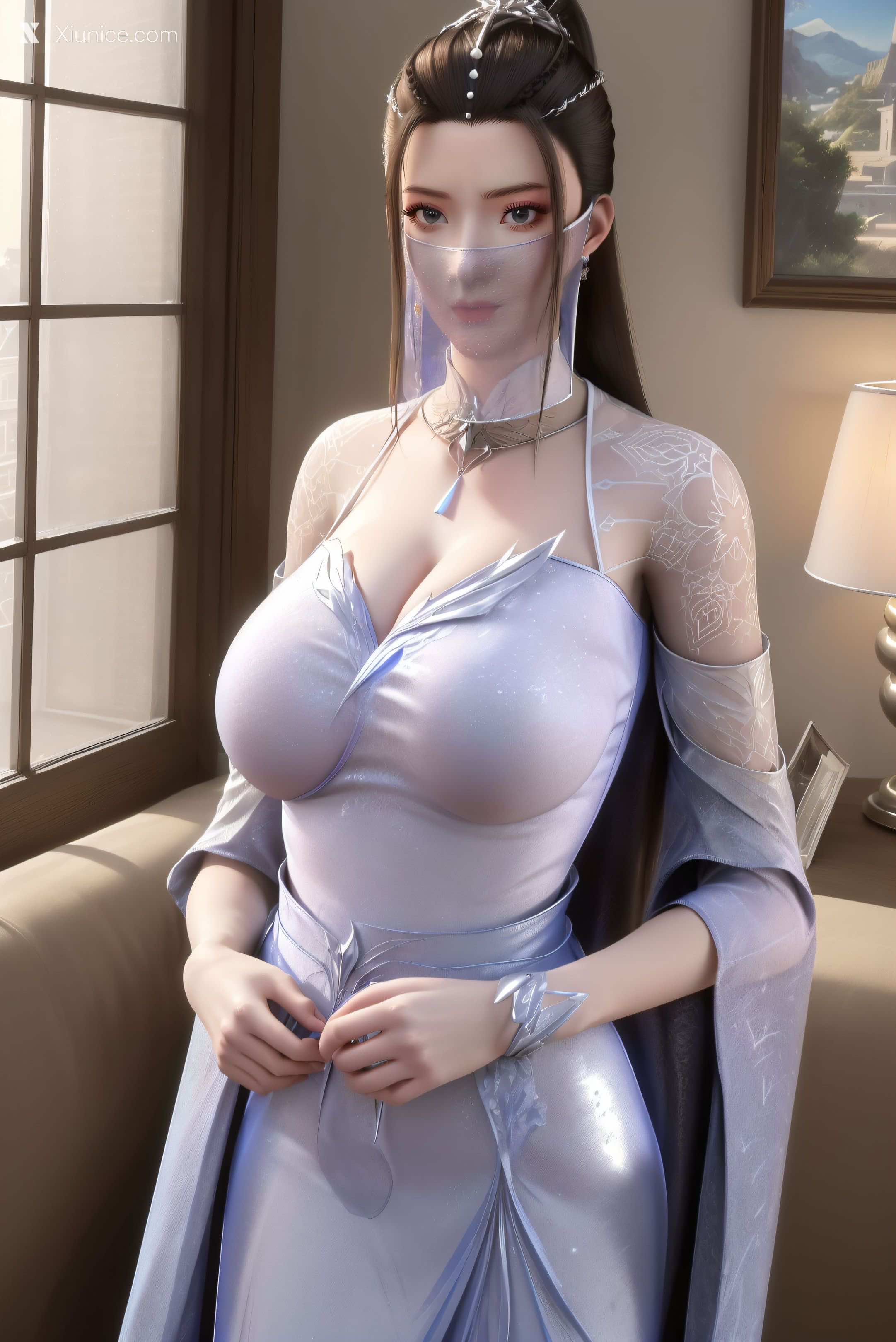 AI Girl – 逆天邪神 – 楚月婵 蓝雪若 茉莉 小姑妈 – 楚月婵 薄纱 第7张