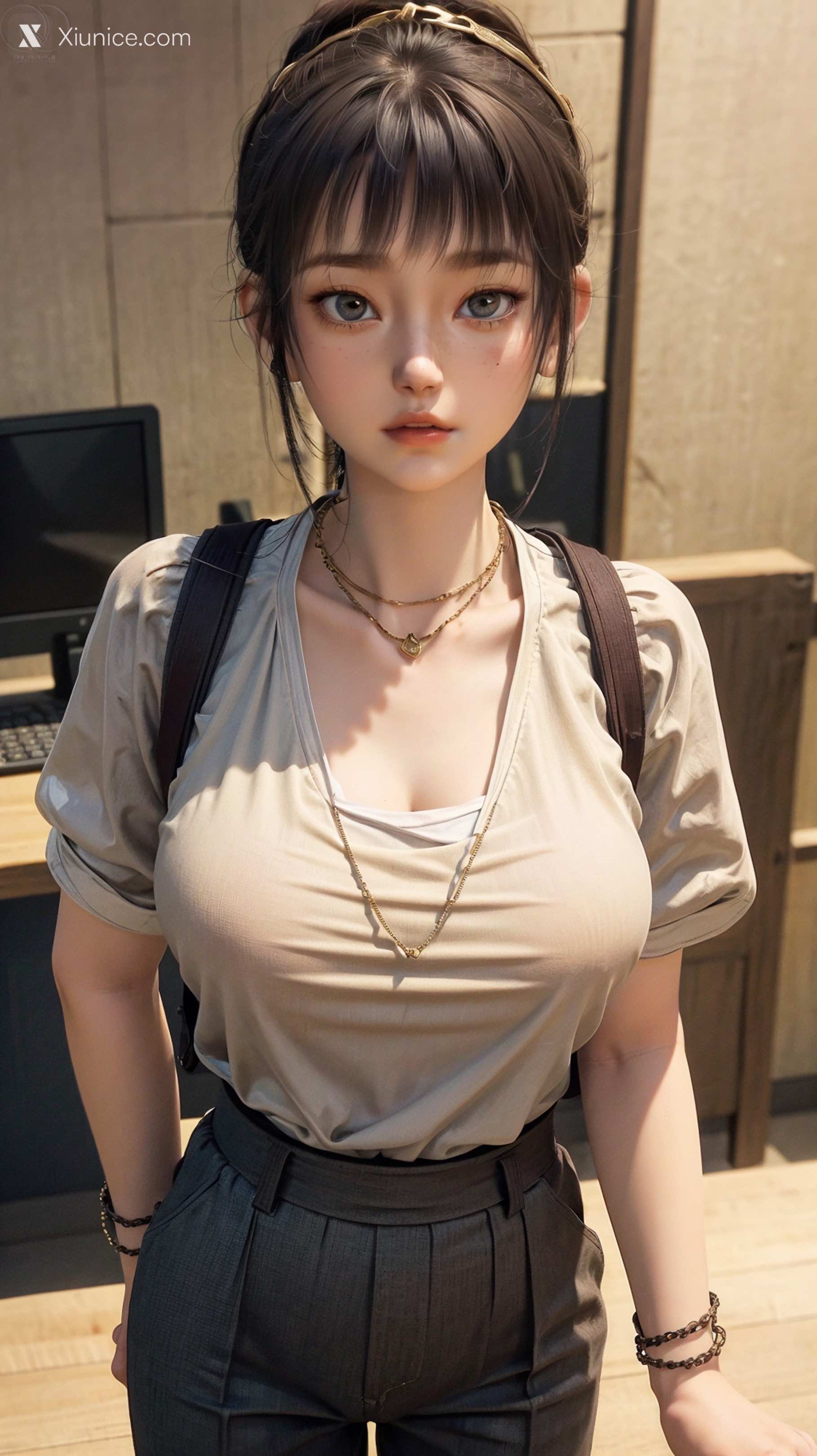 AI Girl – 天罡传 – 樊巧儿 – 樊巧儿 现代装 第33张