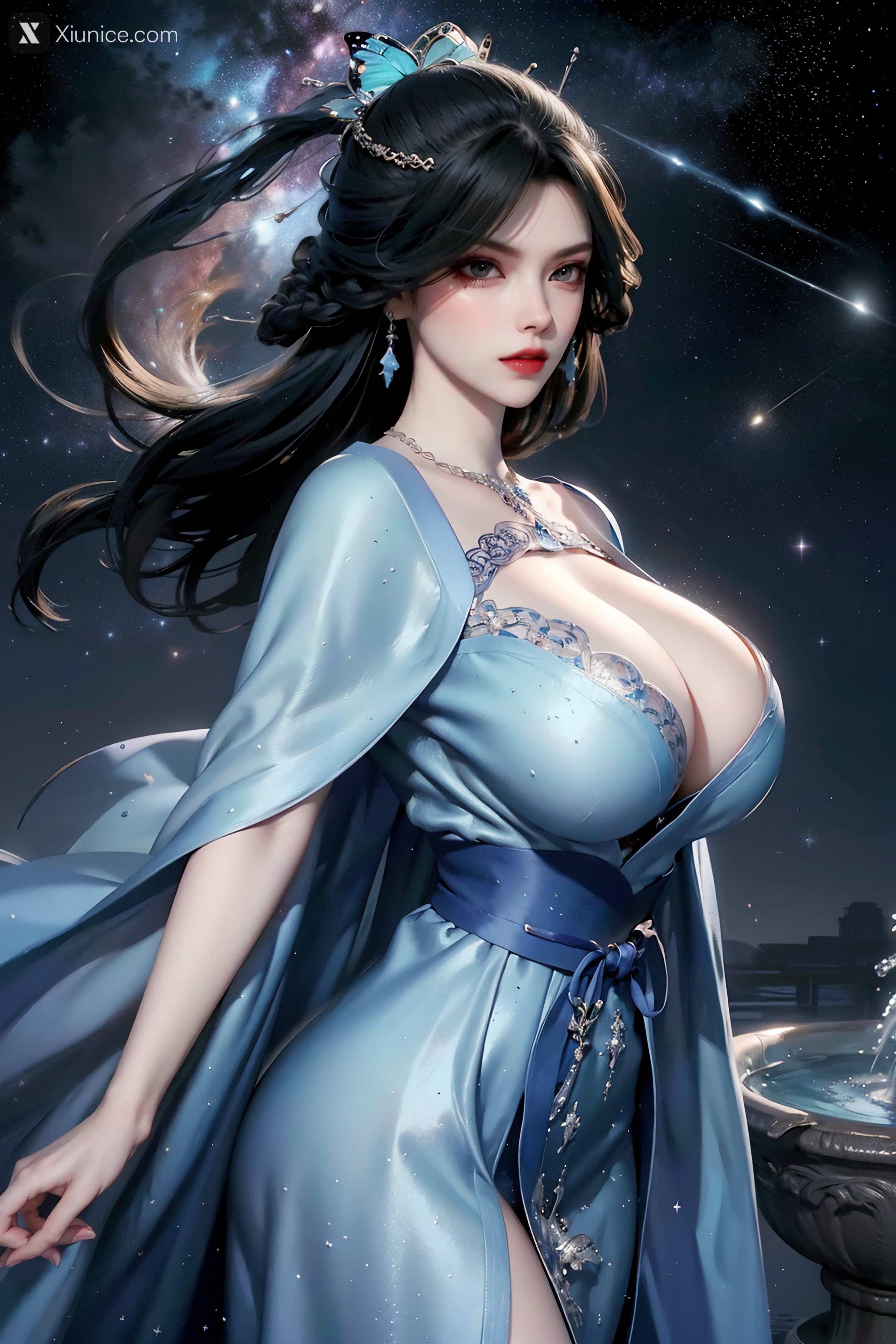 AI Girl – 太一剑仙传 – 蓝雨蝶 – 蓝雨蝶 巨乳 第9张