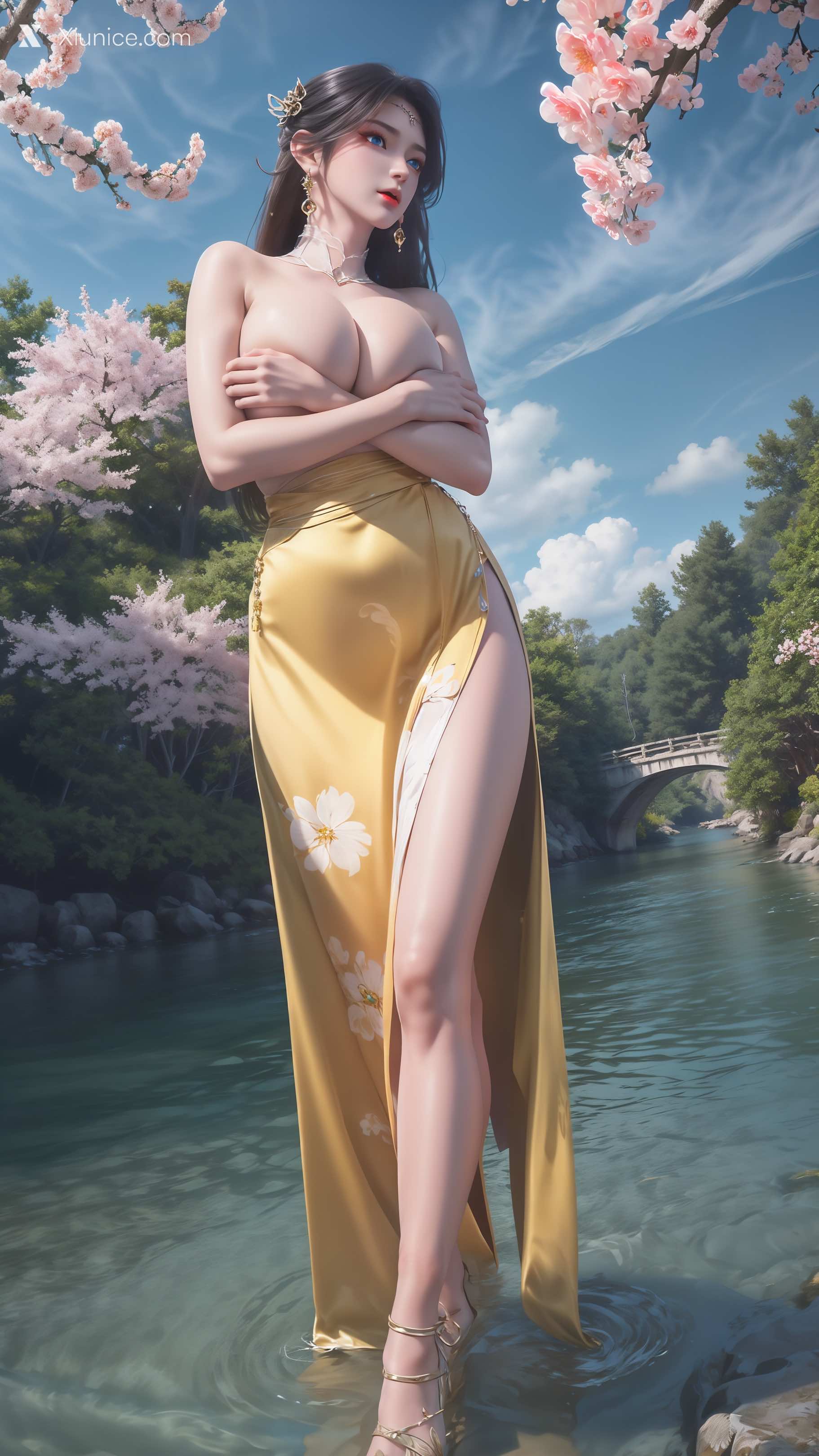 AI Girl – 诛仙-金瓶儿 溪边写真 第74张