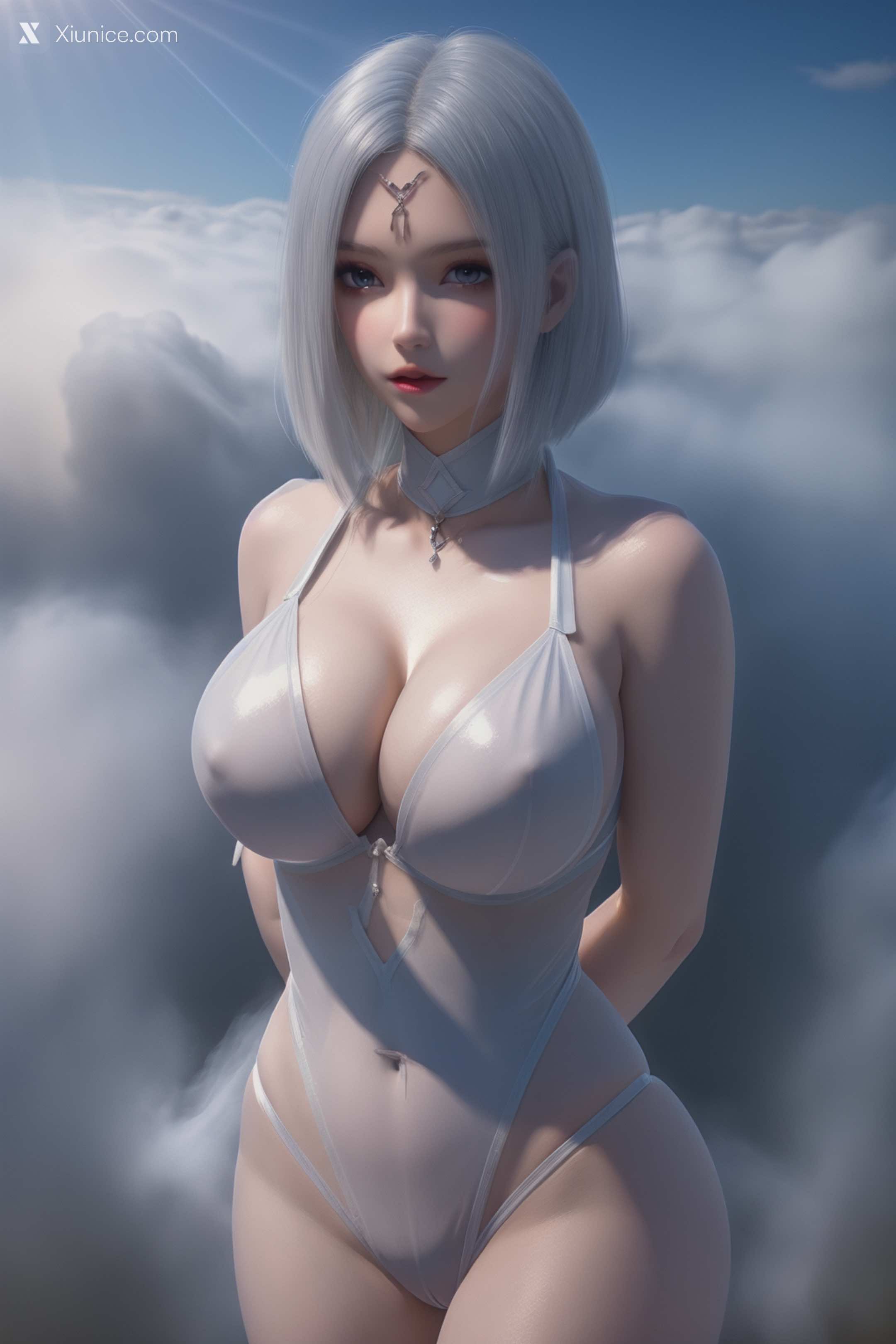 AI Girl – 堕玄师 – 白堇 非浅 沈燃 – 非浅 内衣写真 第40张