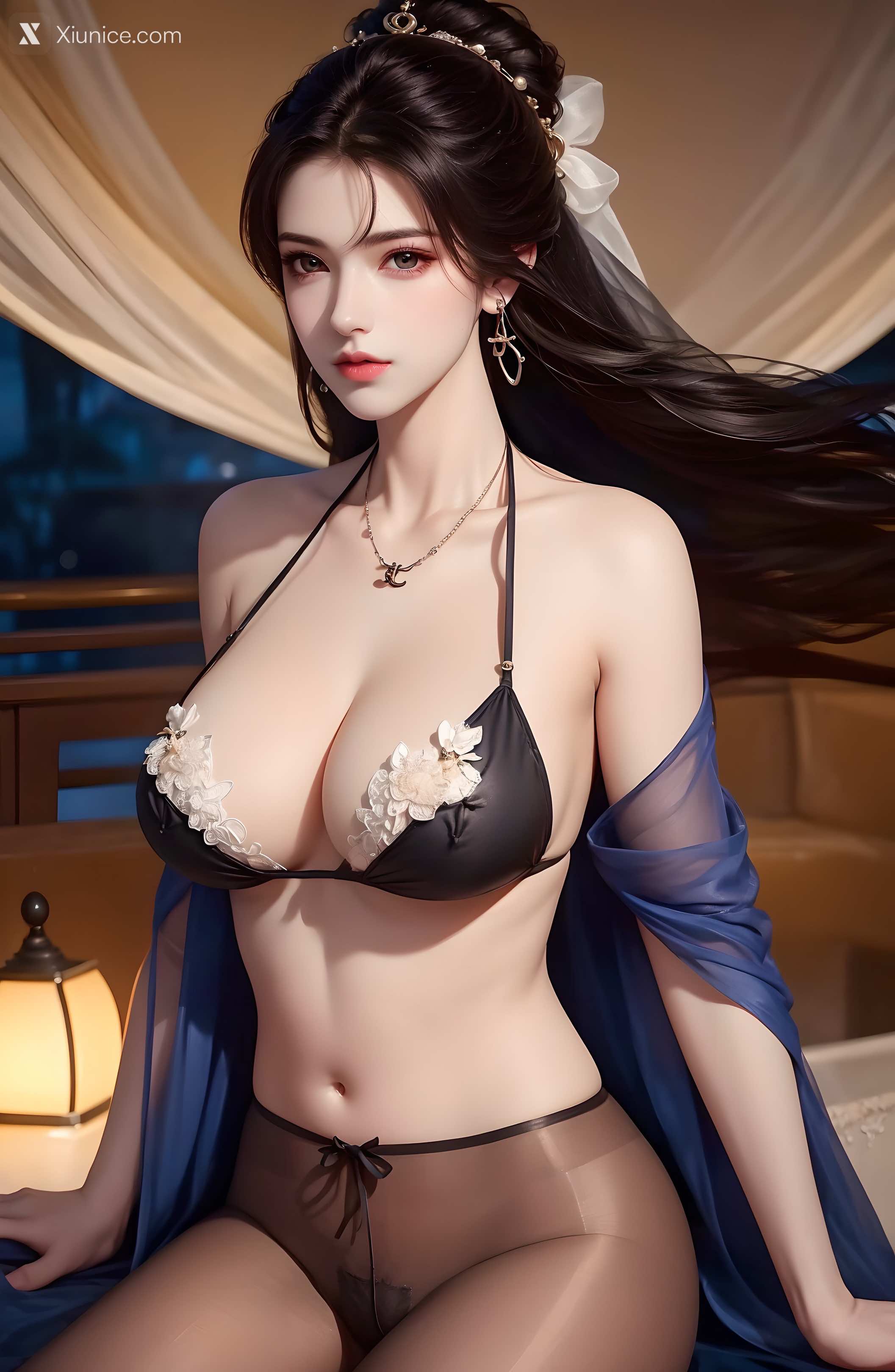 AI Girl – 绫清竹-拦腰细腻黑丝 第55张