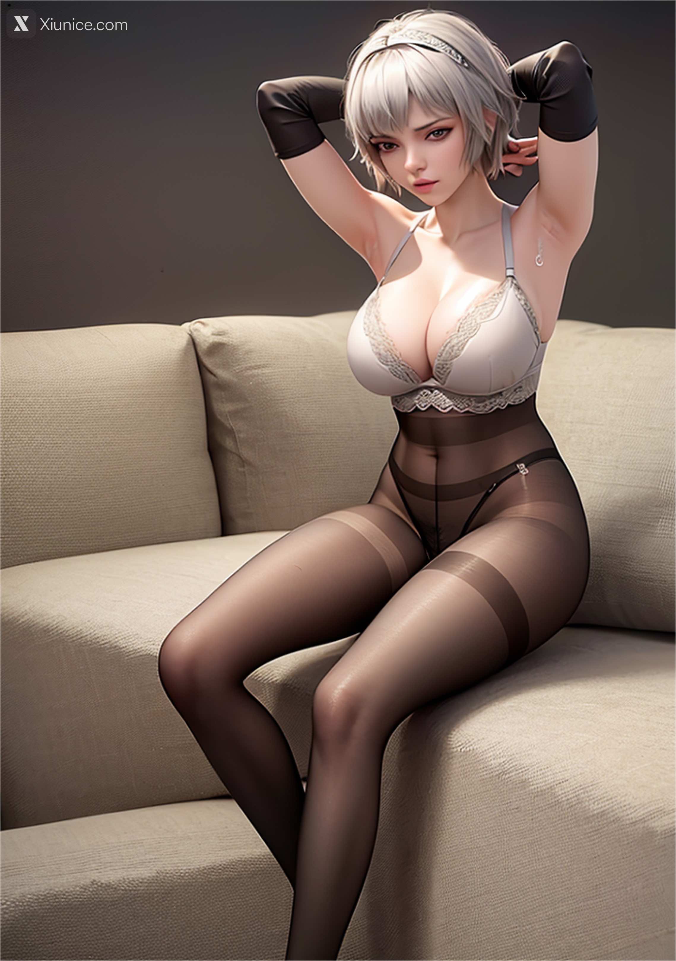 AI Girl – 灵笼 – 白月魁 荷光者 镜南 – 白月魁 第15张