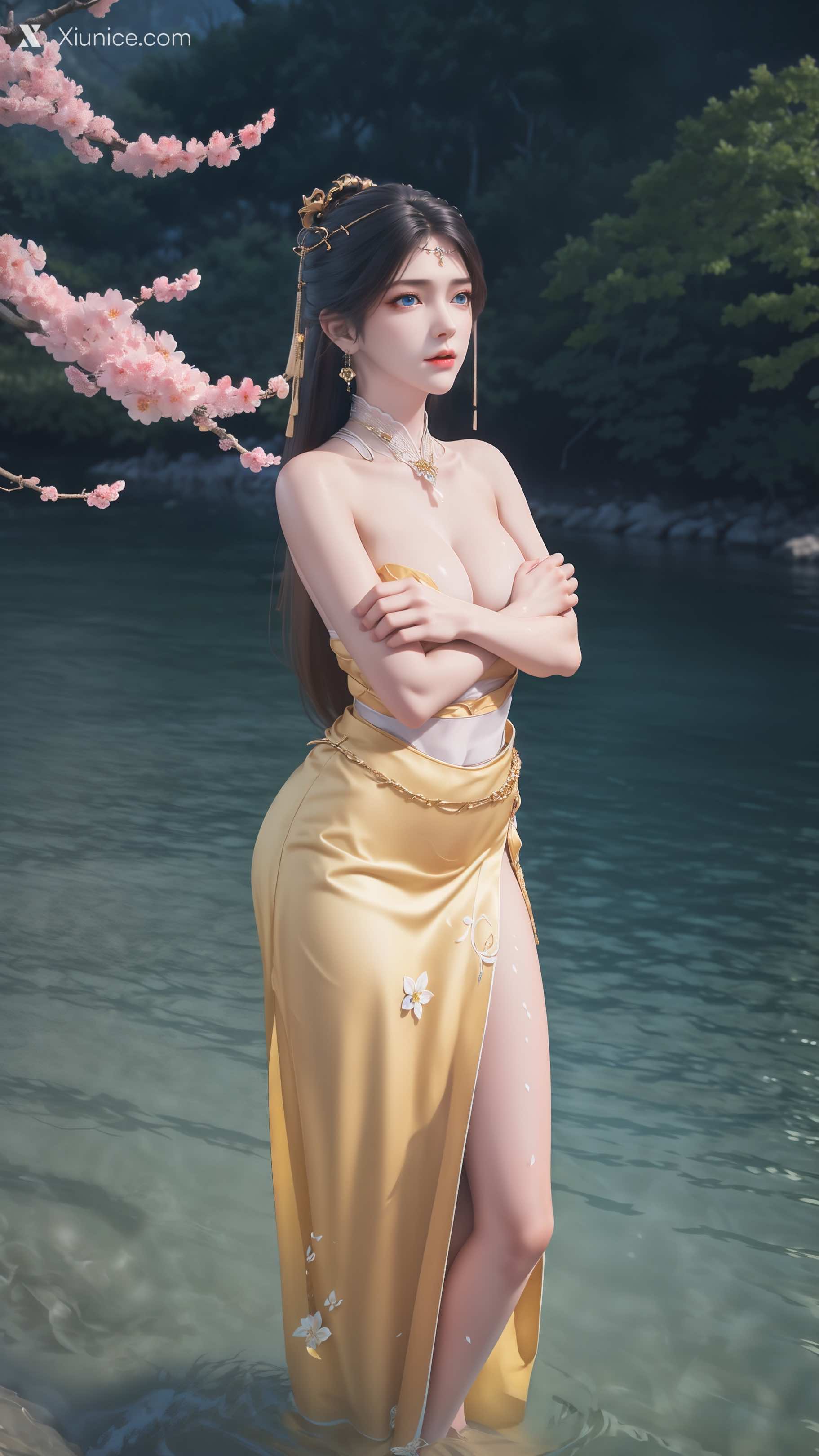AI Girl – 诛仙-金瓶儿 溪边写真 第62张