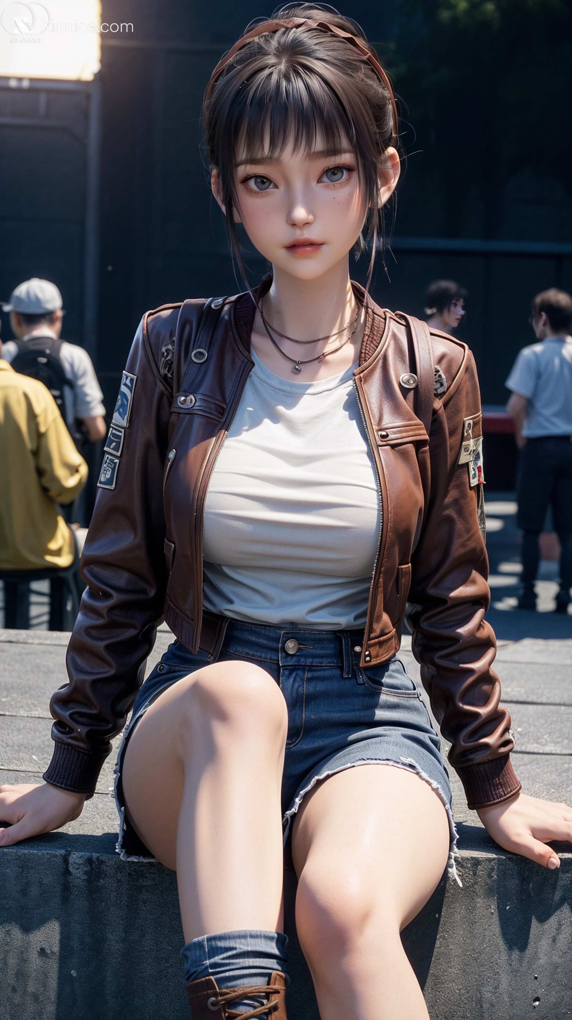 AI Girl – 天罡传 – 樊巧儿 – 樊巧儿 现代装 第13张