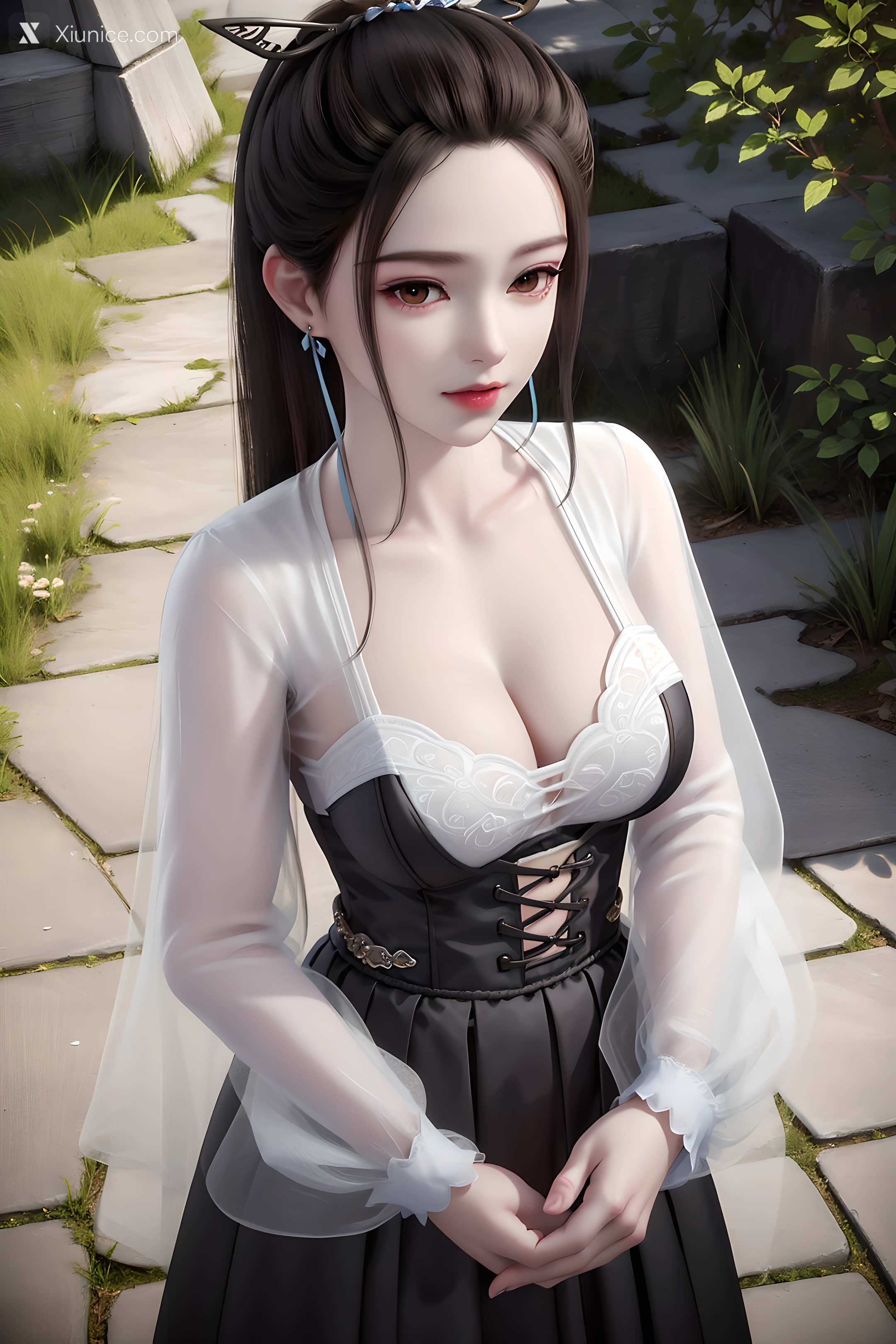 AI Girl – 妖神记 – 龙羽音 应月茹 – 应月茹3 户外 第35张
