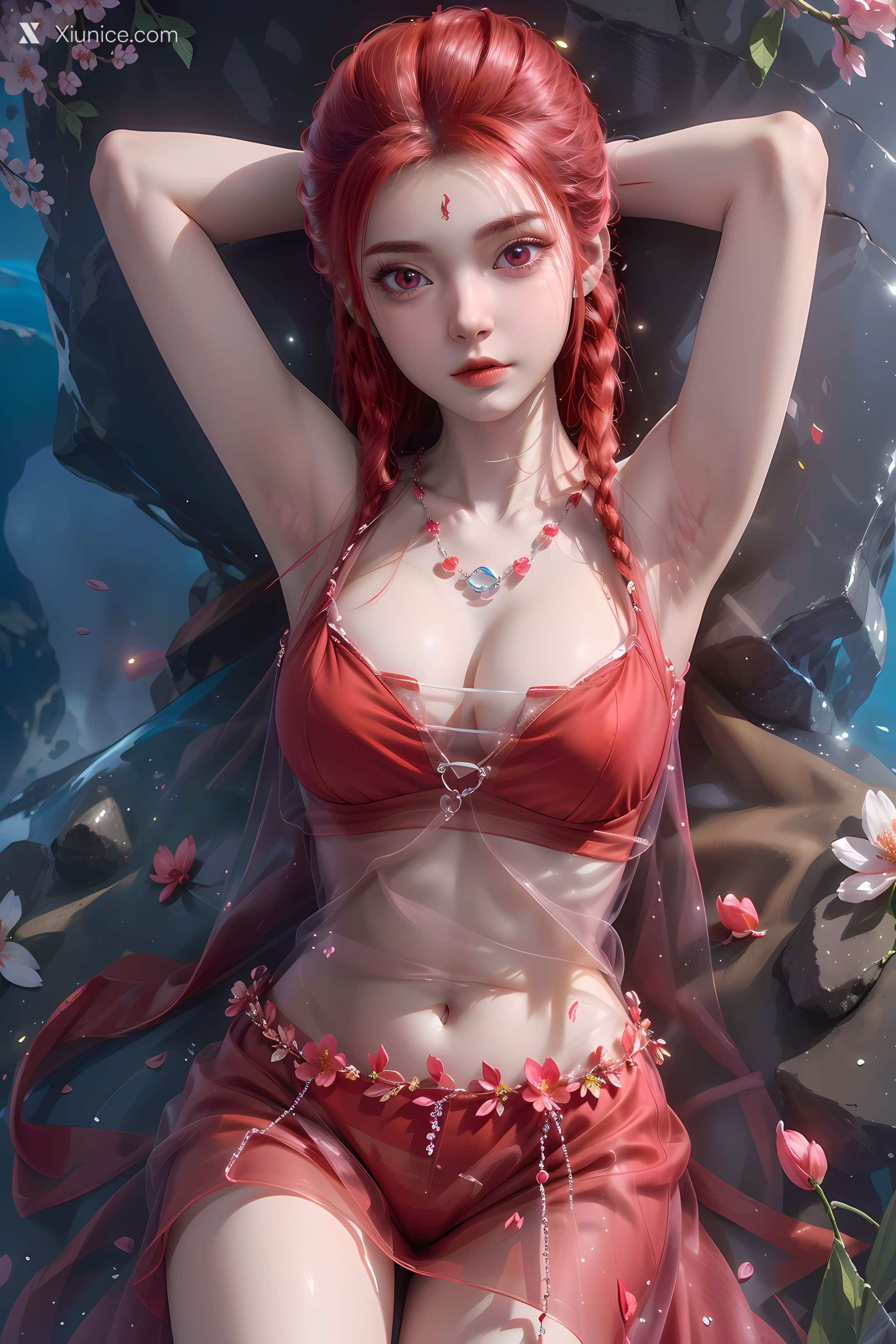 AI Girl – 逆天邪神 – 楚月婵 蓝雪若 茉莉 小姑妈 – 茉莉 桃花 第16张