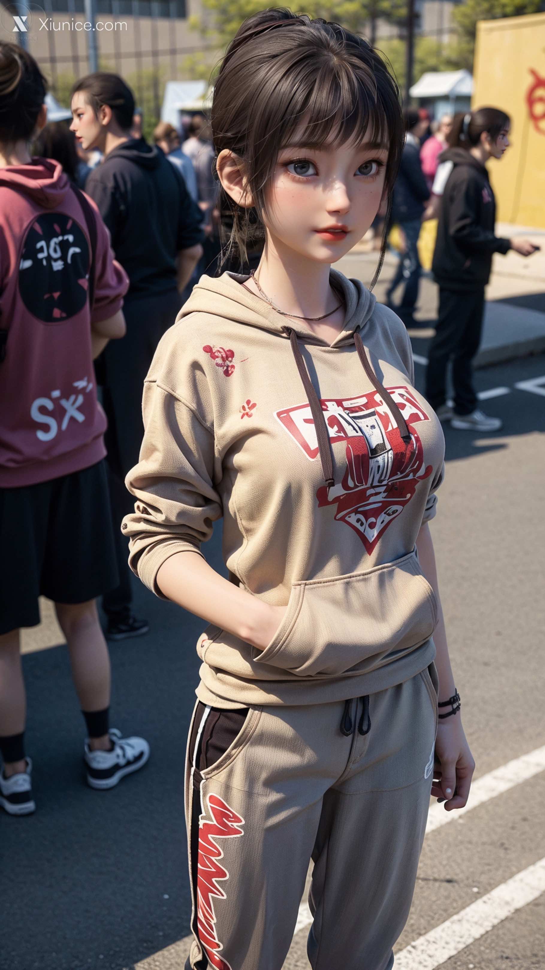 AI Girl – 天罡传 – 樊巧儿 – 樊巧儿 现代装 第17张