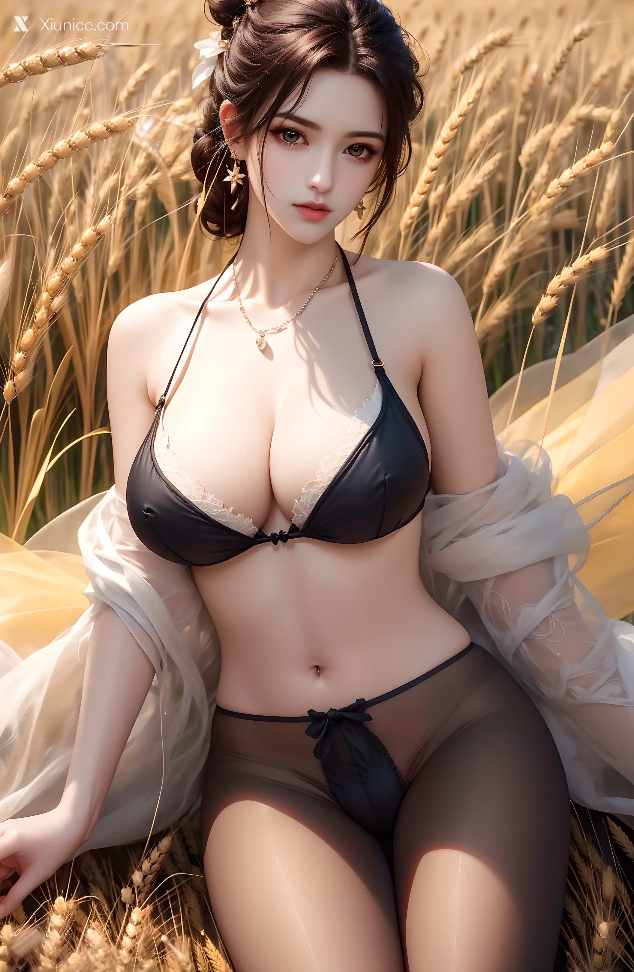AI Girl – 绫清竹-拦腰细腻黑丝 第52张