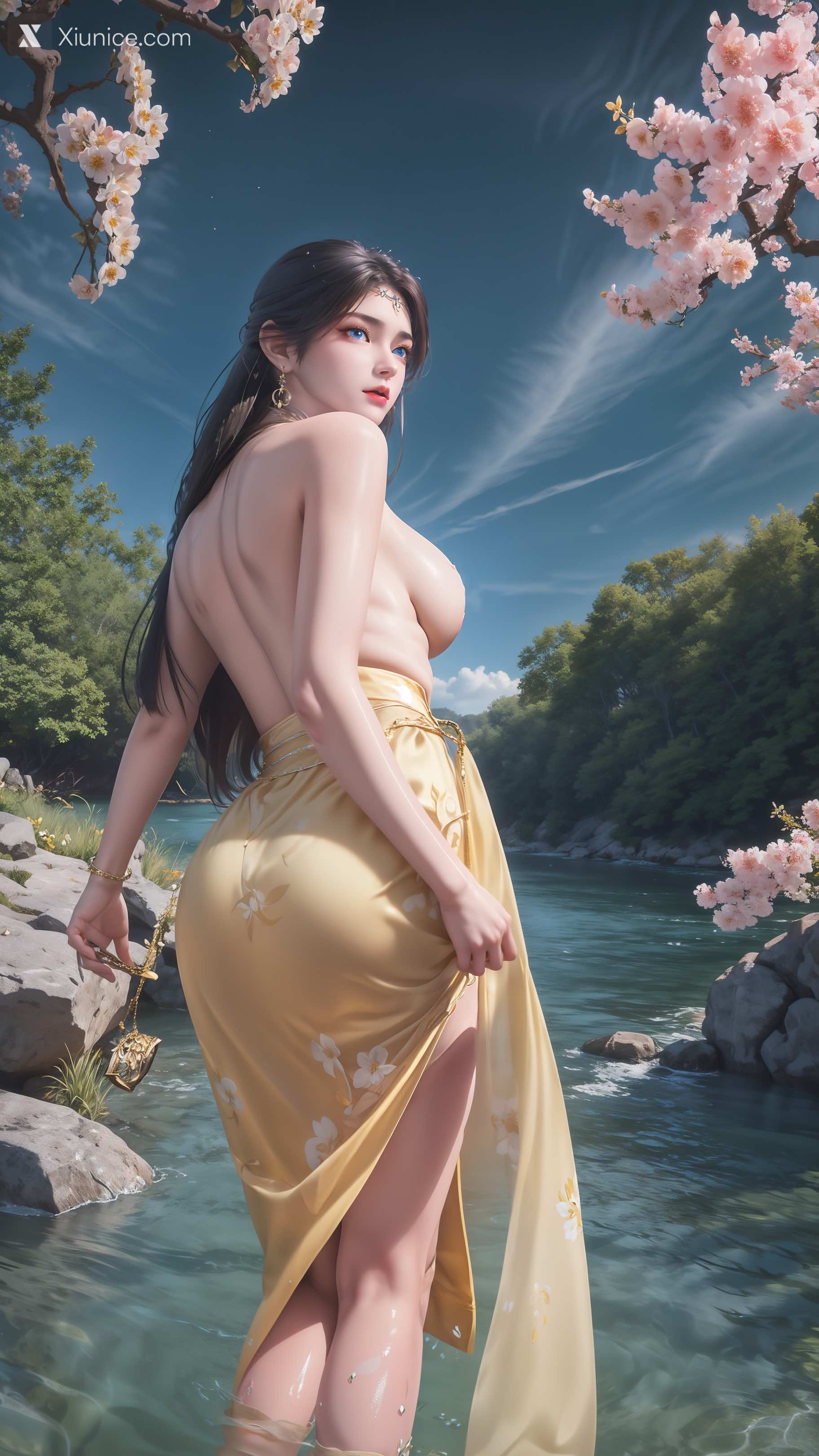 AI Girl – 诛仙-金瓶儿 溪边写真 第69张