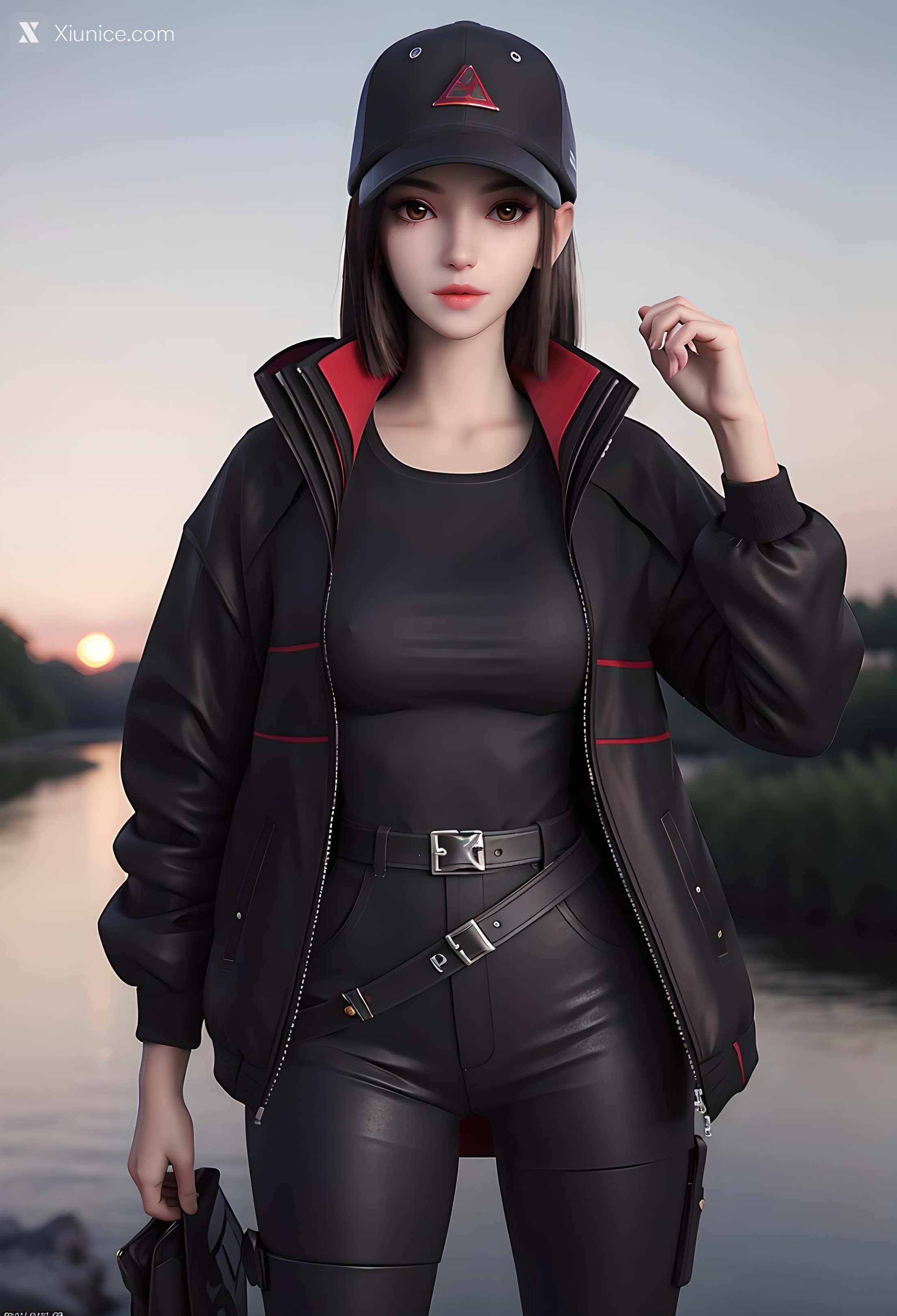 AI Girl – 第一秩序 – 李小玉 骆馨雨 杨小槿 – 杨小堇 户外写真 第9张