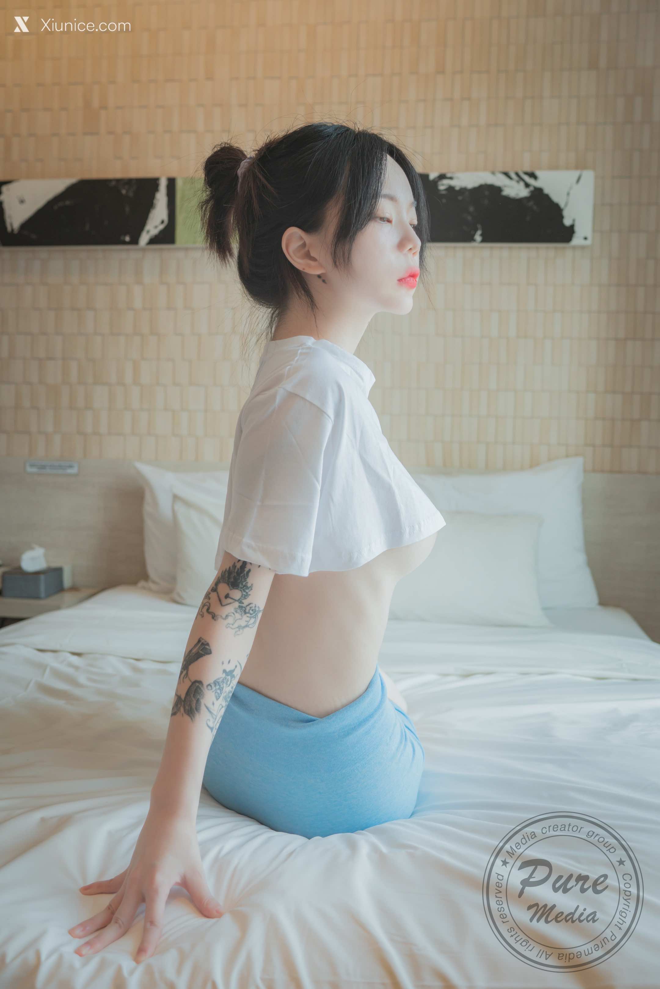 Pure Media Vol.190 Siro (시로) – Home Training 第46张