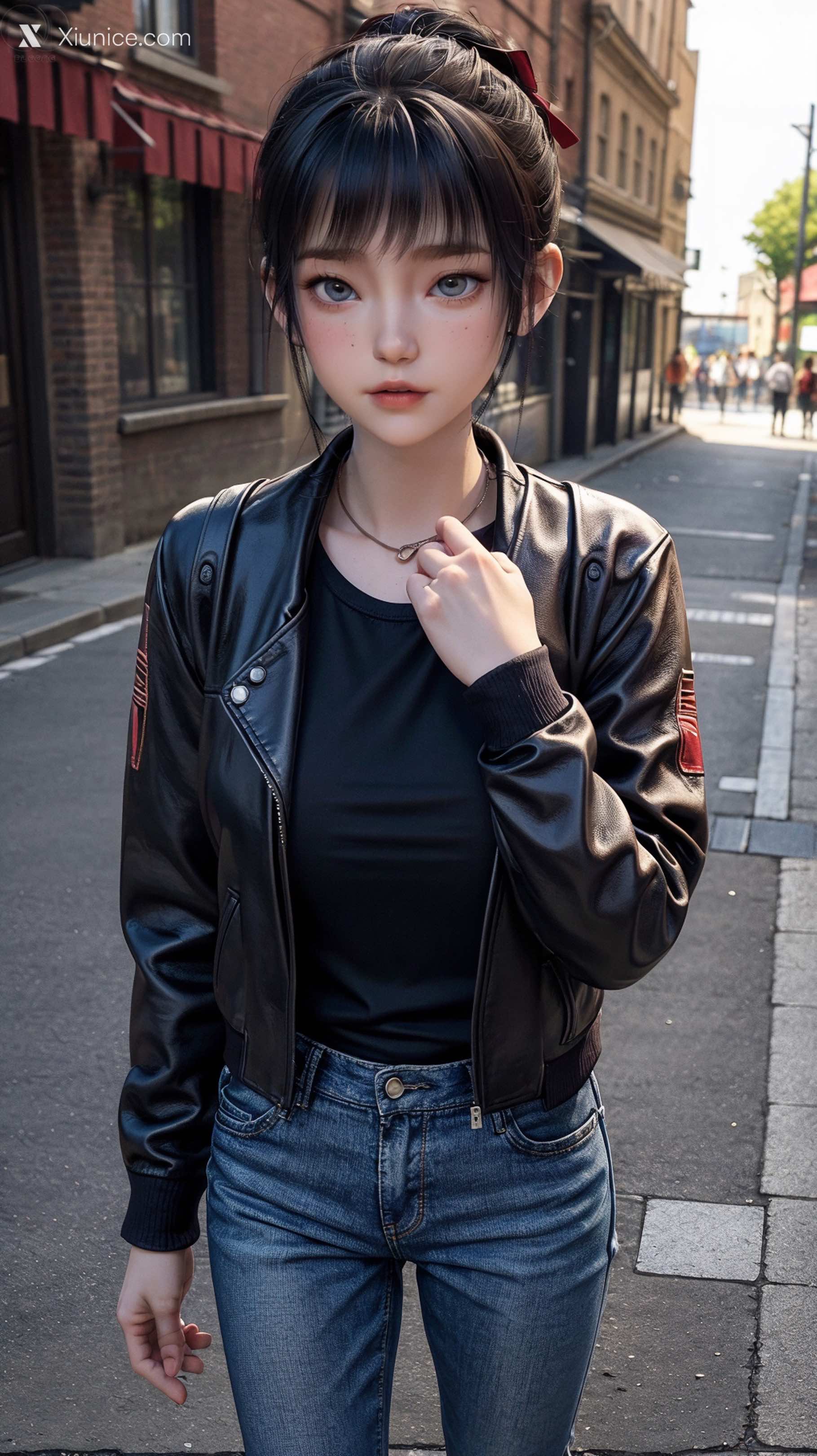 AI Girl – 天罡传 – 樊巧儿 – 樊巧儿 现代装 第4张