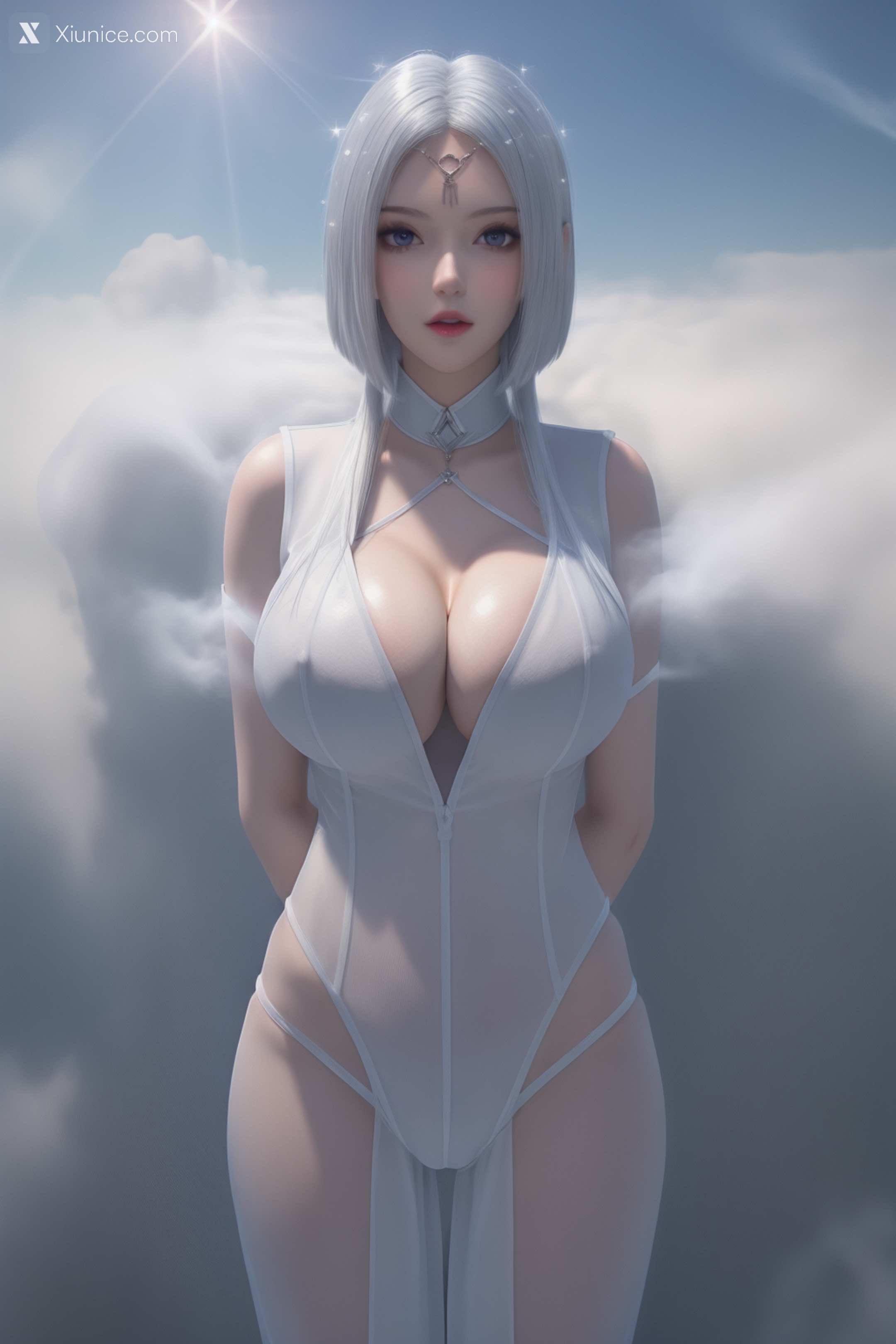 AI Girl – 堕玄师 – 白堇 非浅 沈燃 – 非浅 内衣写真 第28张