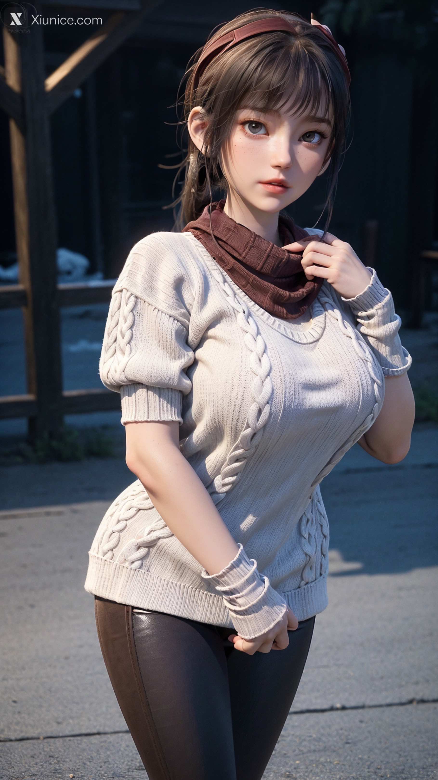 AI Girl – 天罡传 – 樊巧儿 – 樊巧儿 现代装 第28张