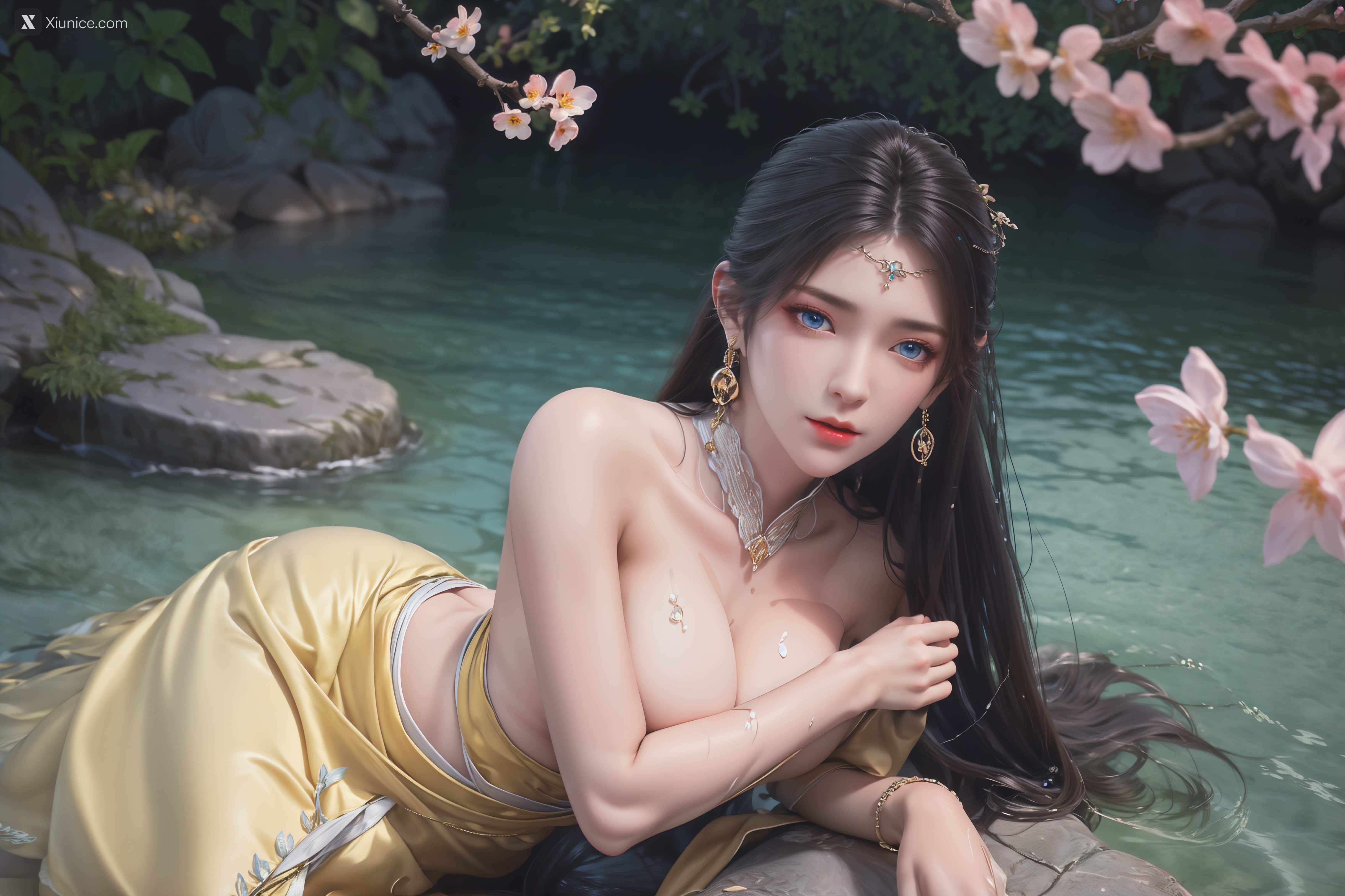 AI Girl – 诛仙-金瓶儿 溪边写真 第19张